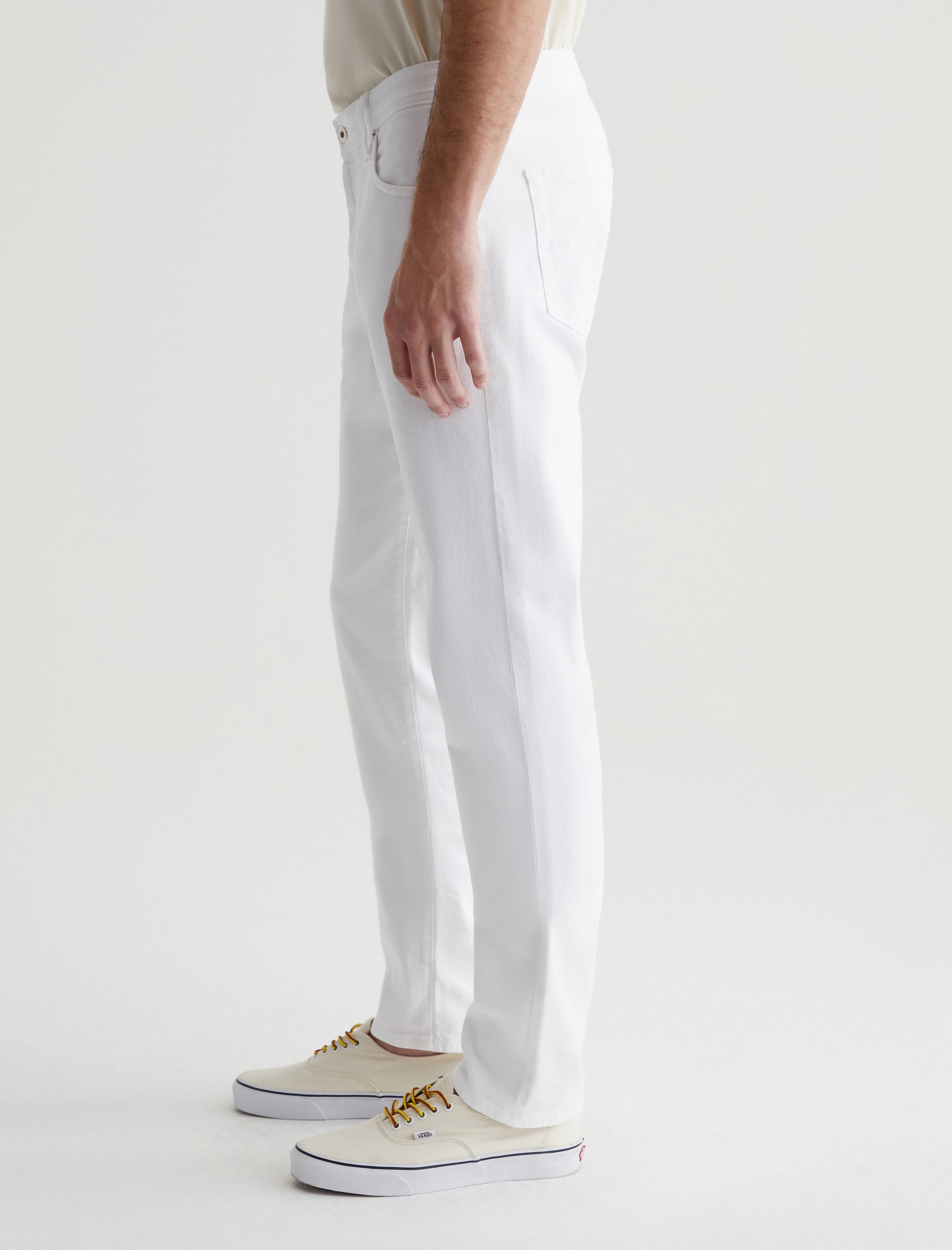 Mens AG matchbox deals white jeans