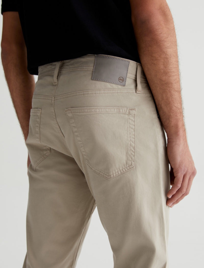 AG Jeans Tellis Slim Fit Sateen Pants in Natural for Men