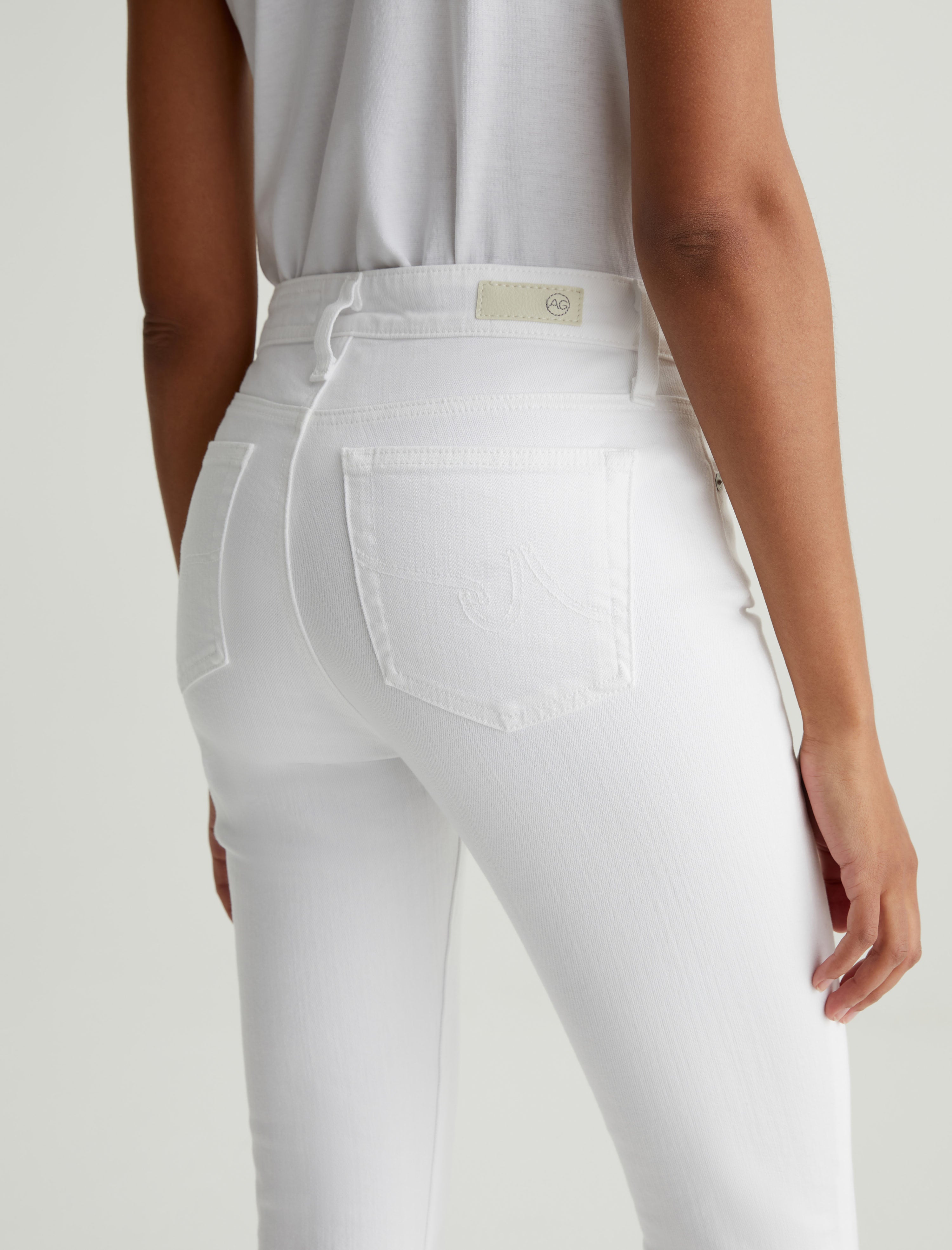 Womens Mari White at AG Jeans Official Store