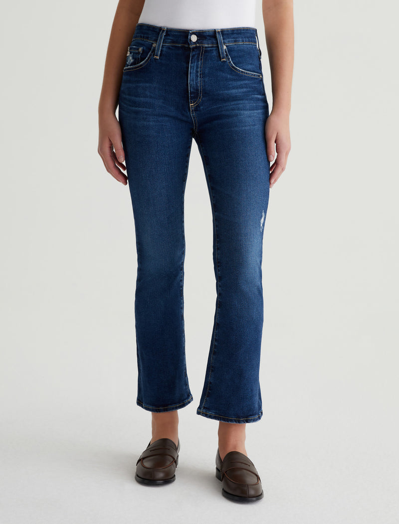 Blue Women's Cropped Jeans at Rs 450/piece in Ulhasnagar
