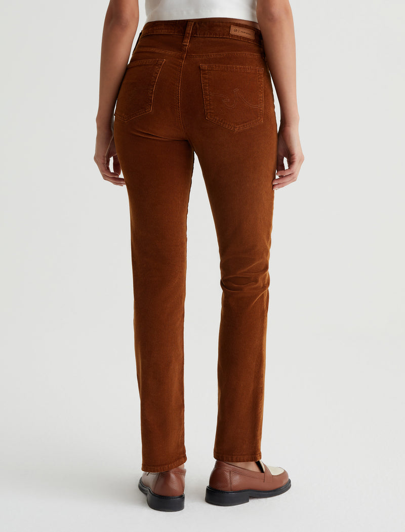 Mid-rise bootcut corduroy pants in orange - 7 For All Mankind
