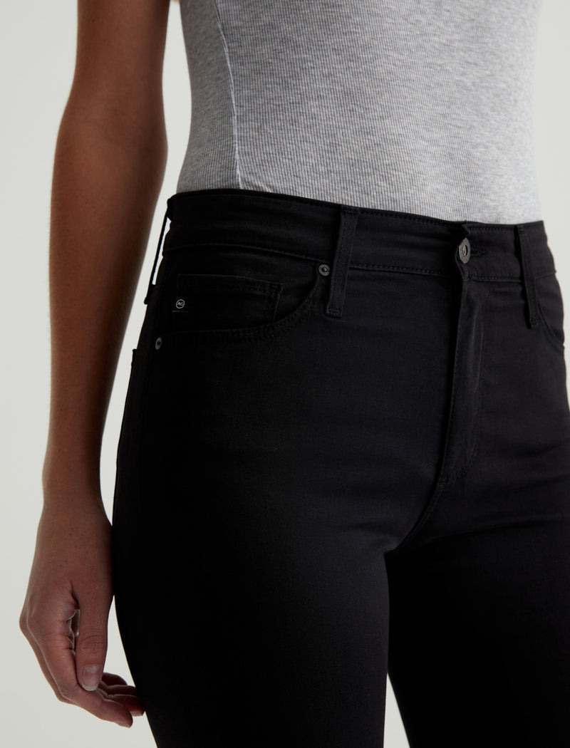 Womens Farrah Skinny Super Black at AG Jeans Official Store