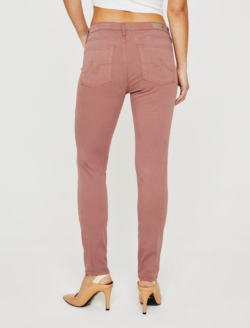 Prima Pink Denim Slim Ankle Jean