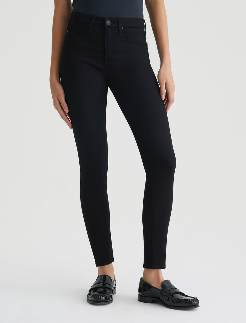 Womens Farrah Ankle Seamless Super Black at AG Jeans Official Store