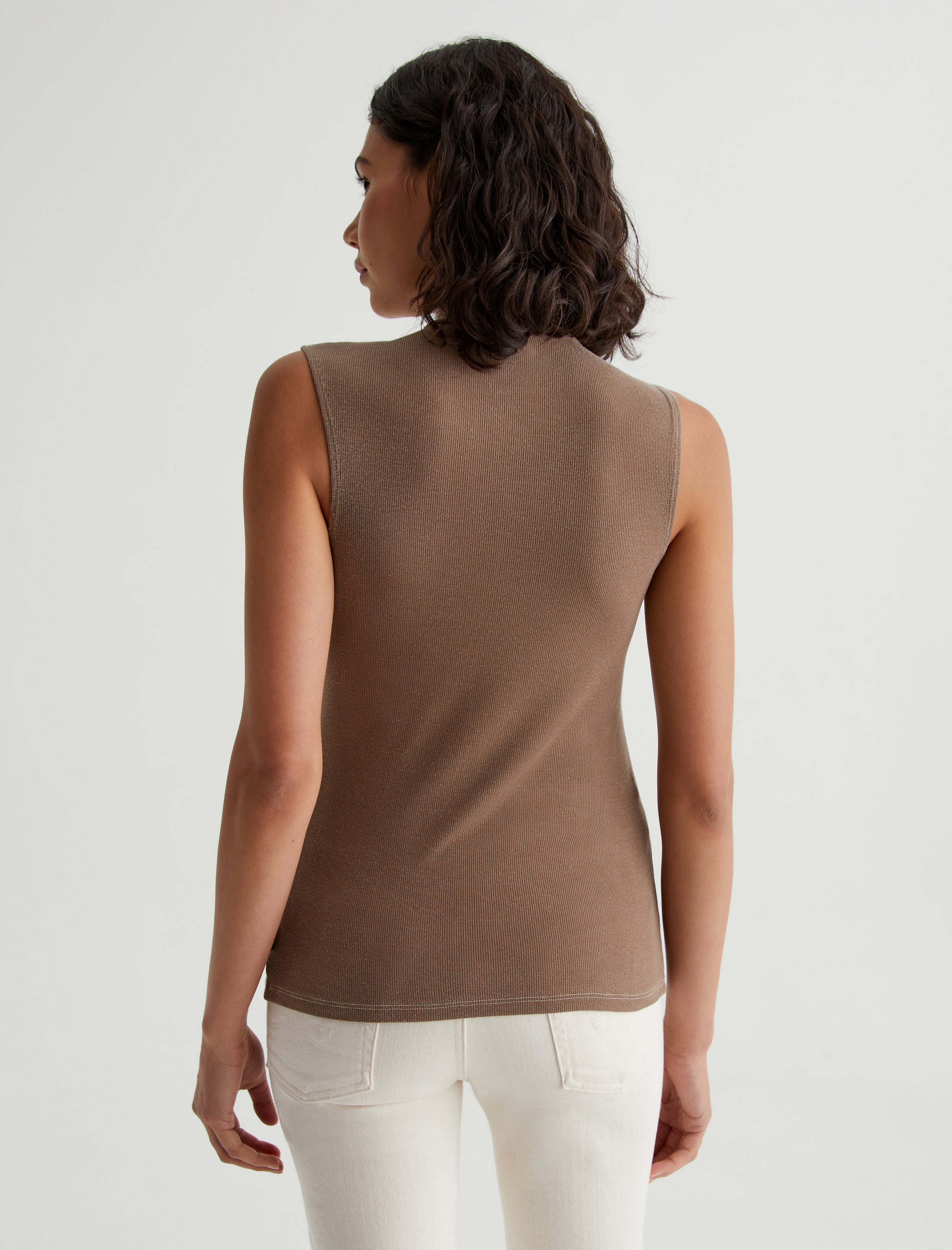 Edie Sleeveless Turtleneck