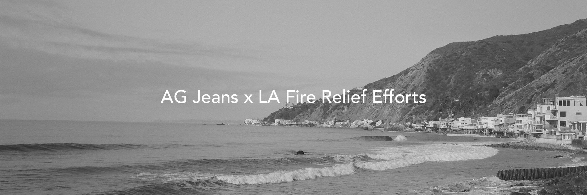 AG Jeans x LA Fire Relief Efforts