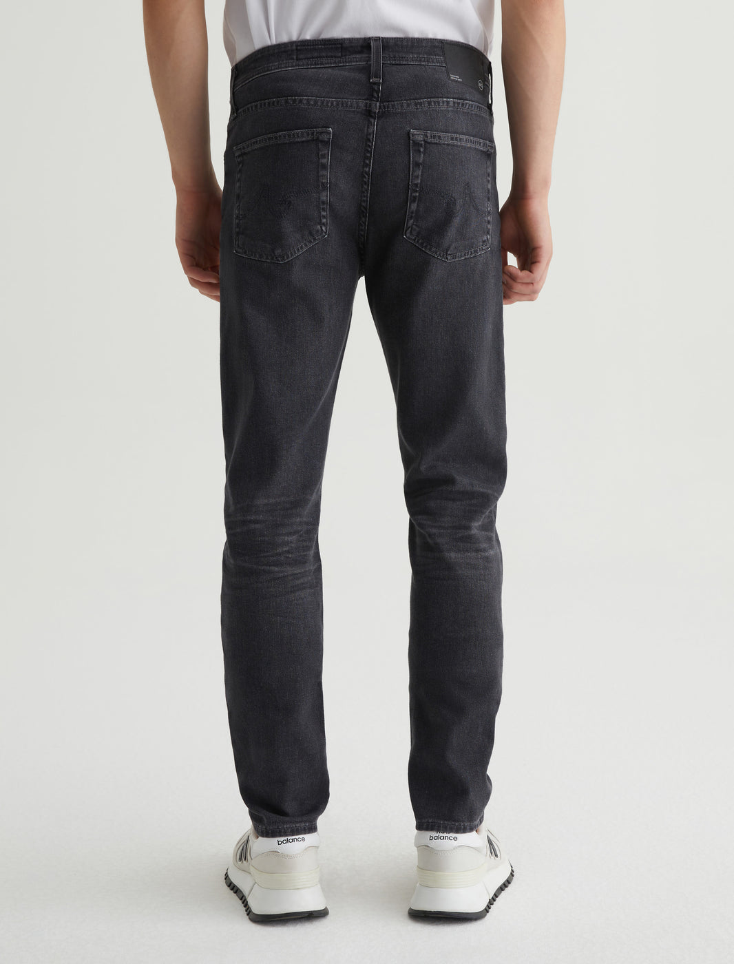 Dylan Slim Fit Jeans Washed Faded Black For Tall Men