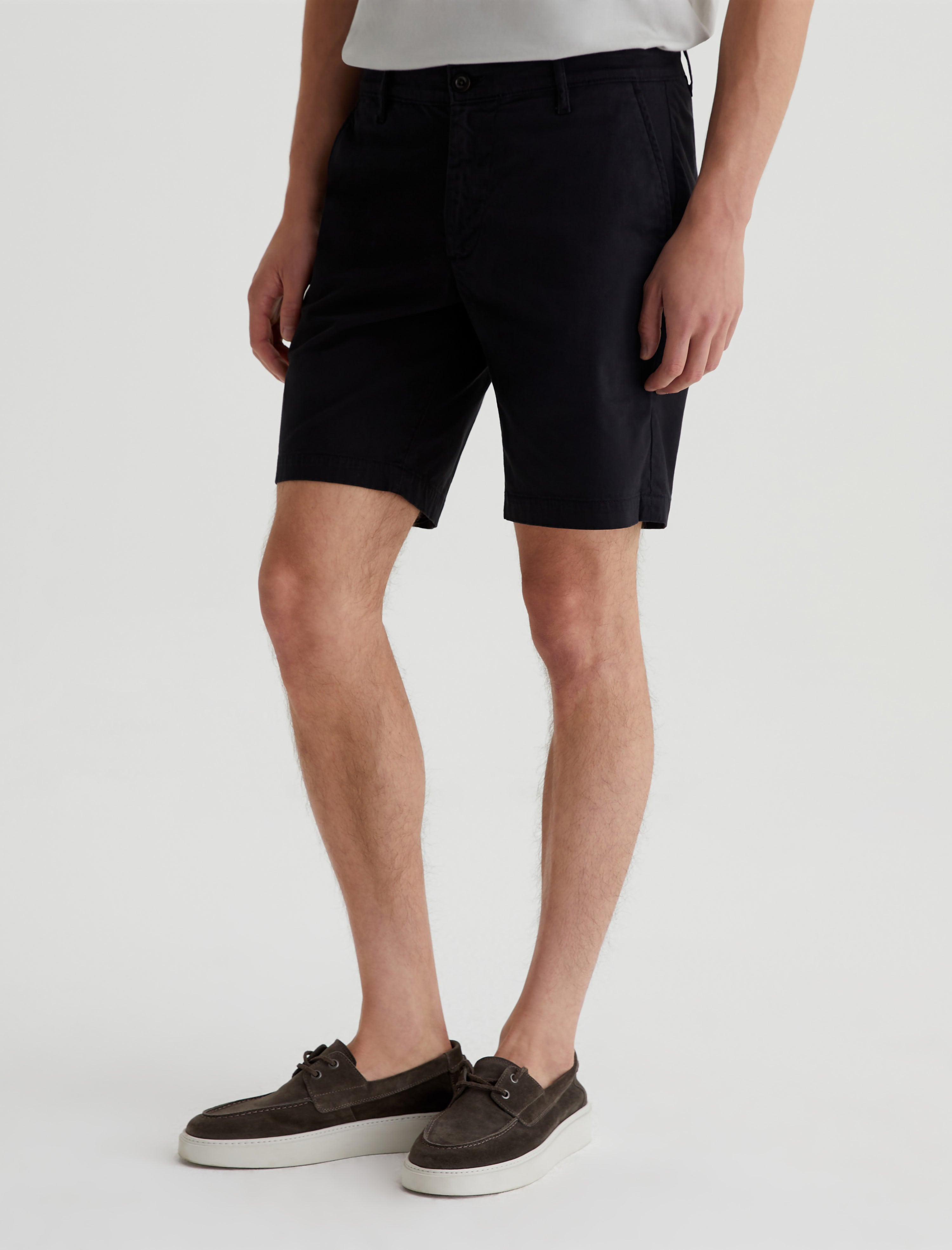 Wanderer Short Super Black Slim Trouser Short Men Bottom Photo 5