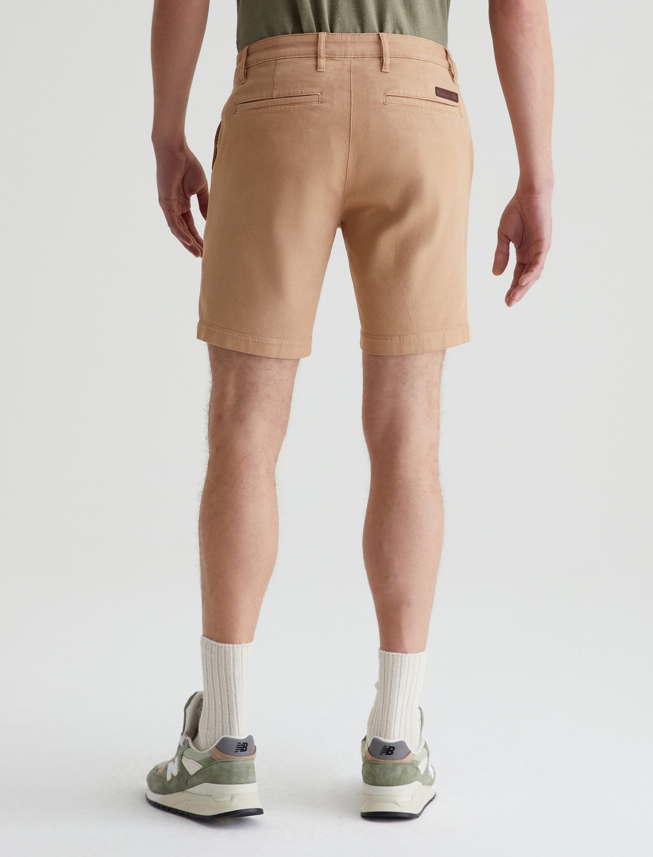 Wanderer Short Sulfur Sun Tan Slim Trouser Short Men Bottom Photo 6