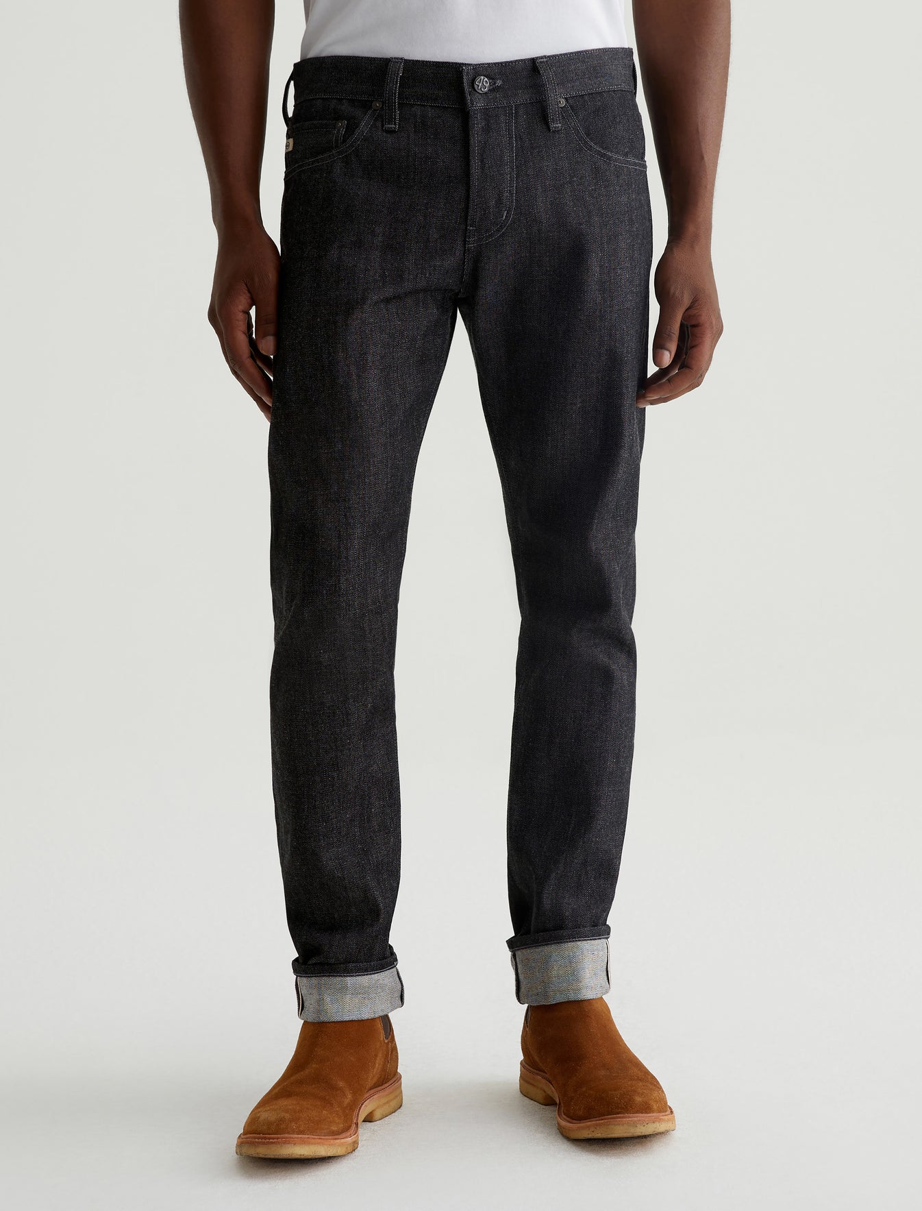 Tellis Selvage Yoru Modern Slim Men Bottom Photo 2