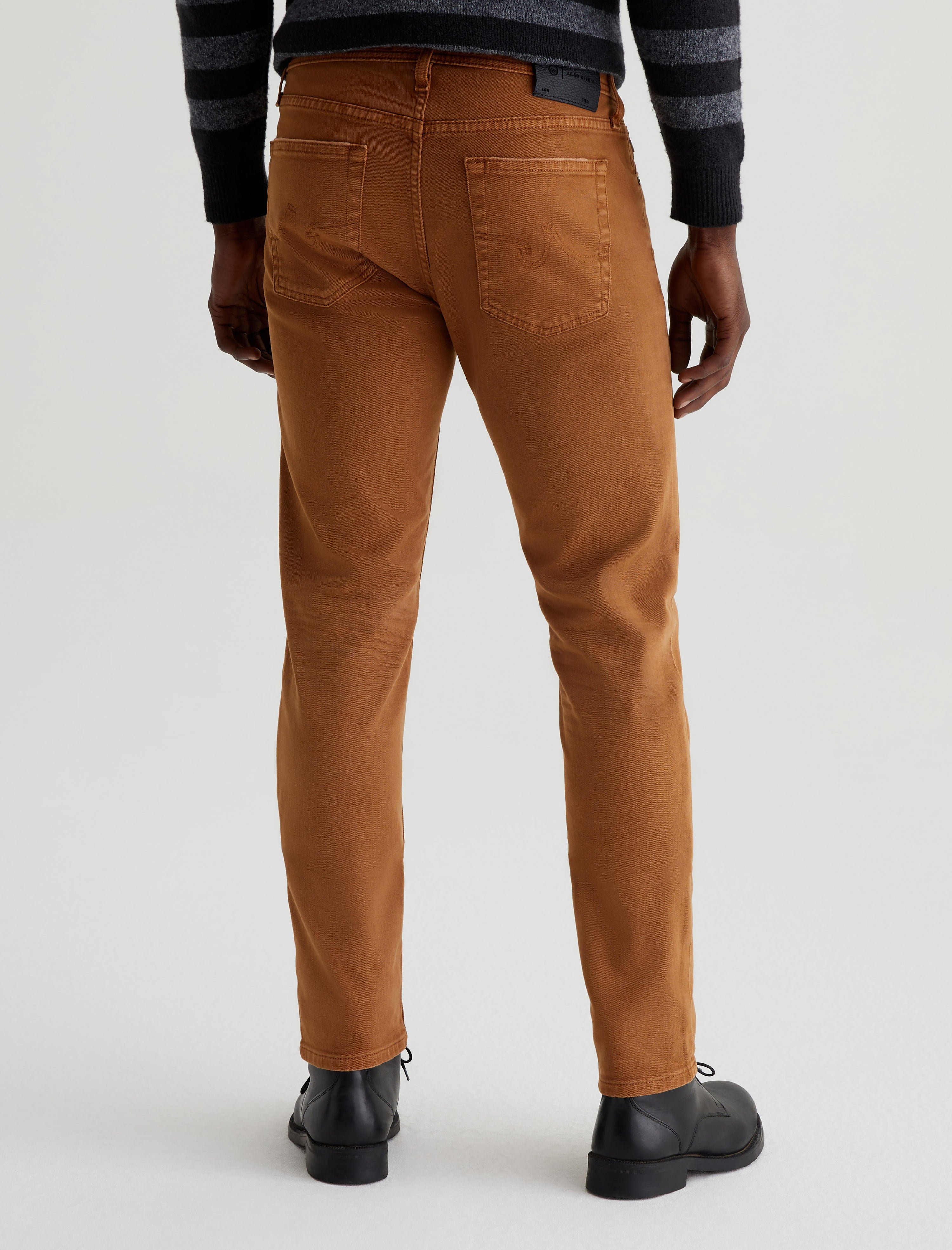 Mens Tellis 7 Years Sulfur Caramel at AG Jeans Official Store