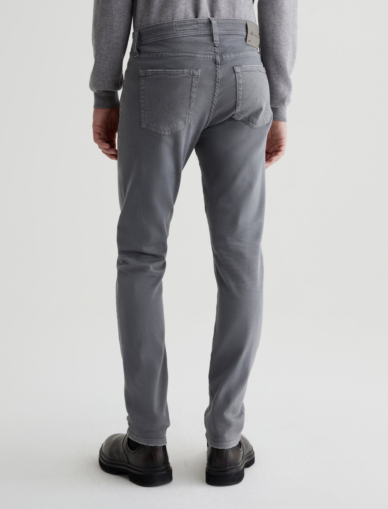 Tellis 7 Years Sulfur Graphite Iron AG-ed™ Modern Slim AG Cloud Soft Denim™ Men Bottom Photo 5