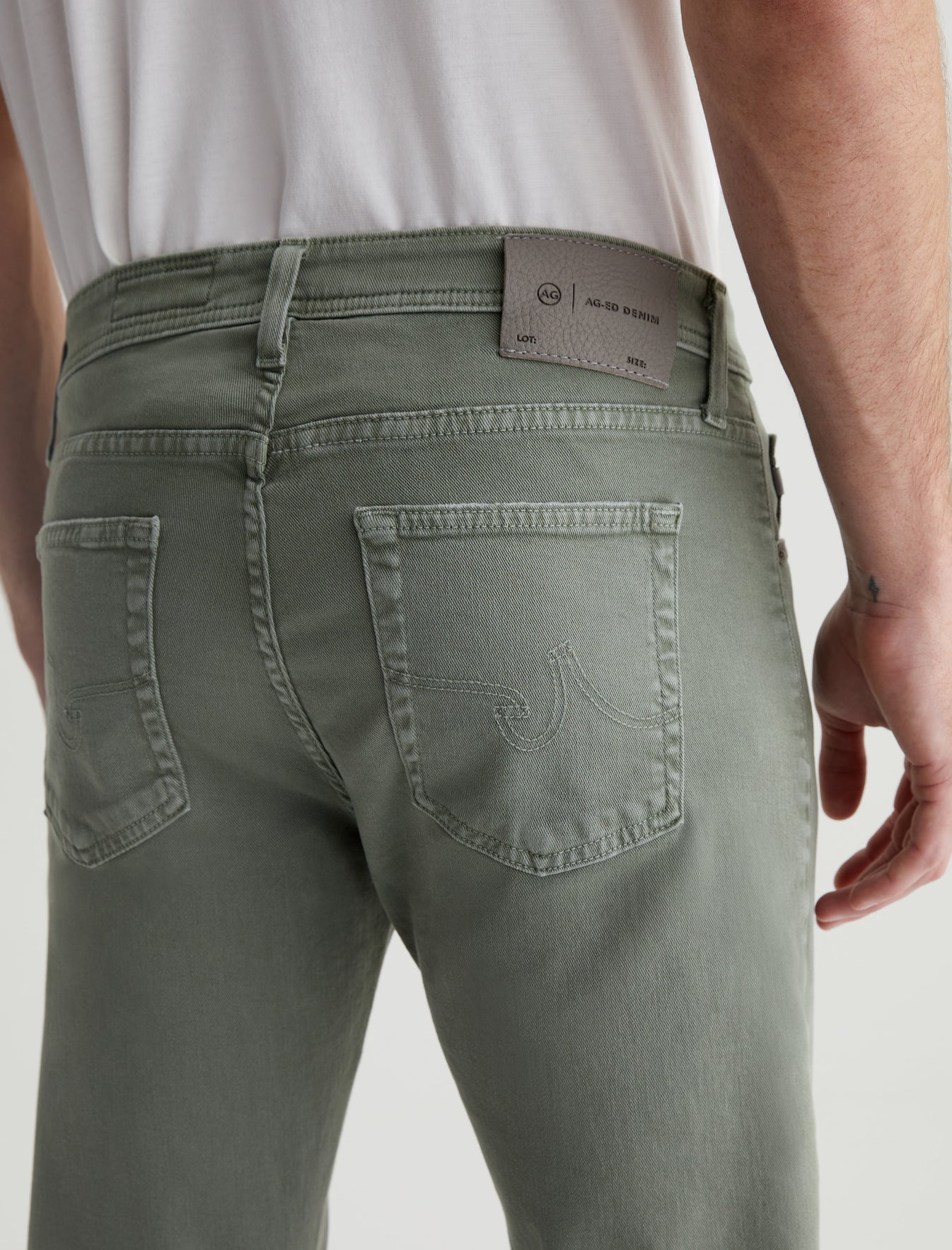 Tellis 7 Years Sulfur Thorn Field AG-ed™ Modern Slim AG Cloud Soft Denim™ Men Bottom Photo 5