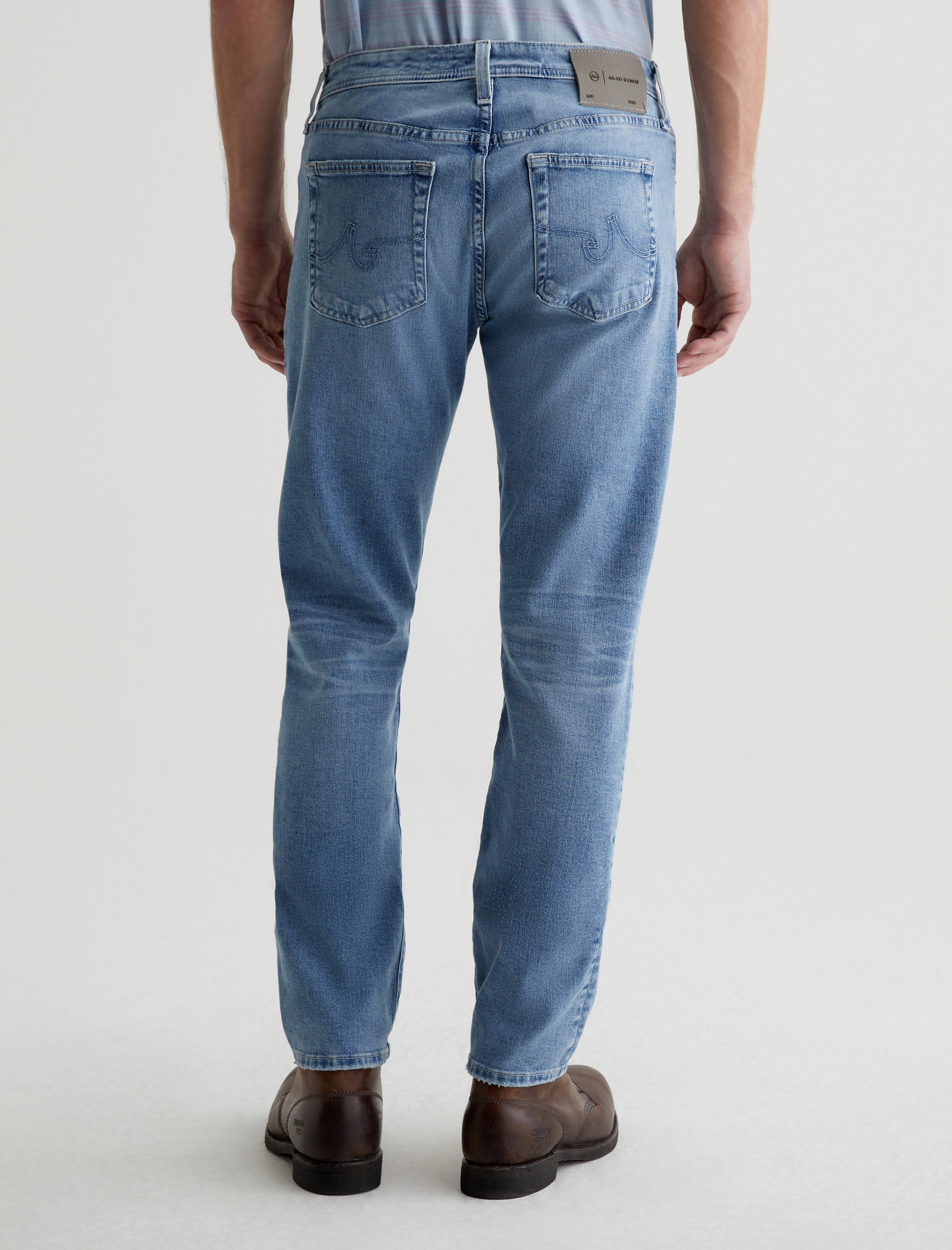 Tellis 19 Years Blue Grotto Modern Slim Leg AG Cloud Soft Denim™ Men Bottom Photo 1 Photo 7