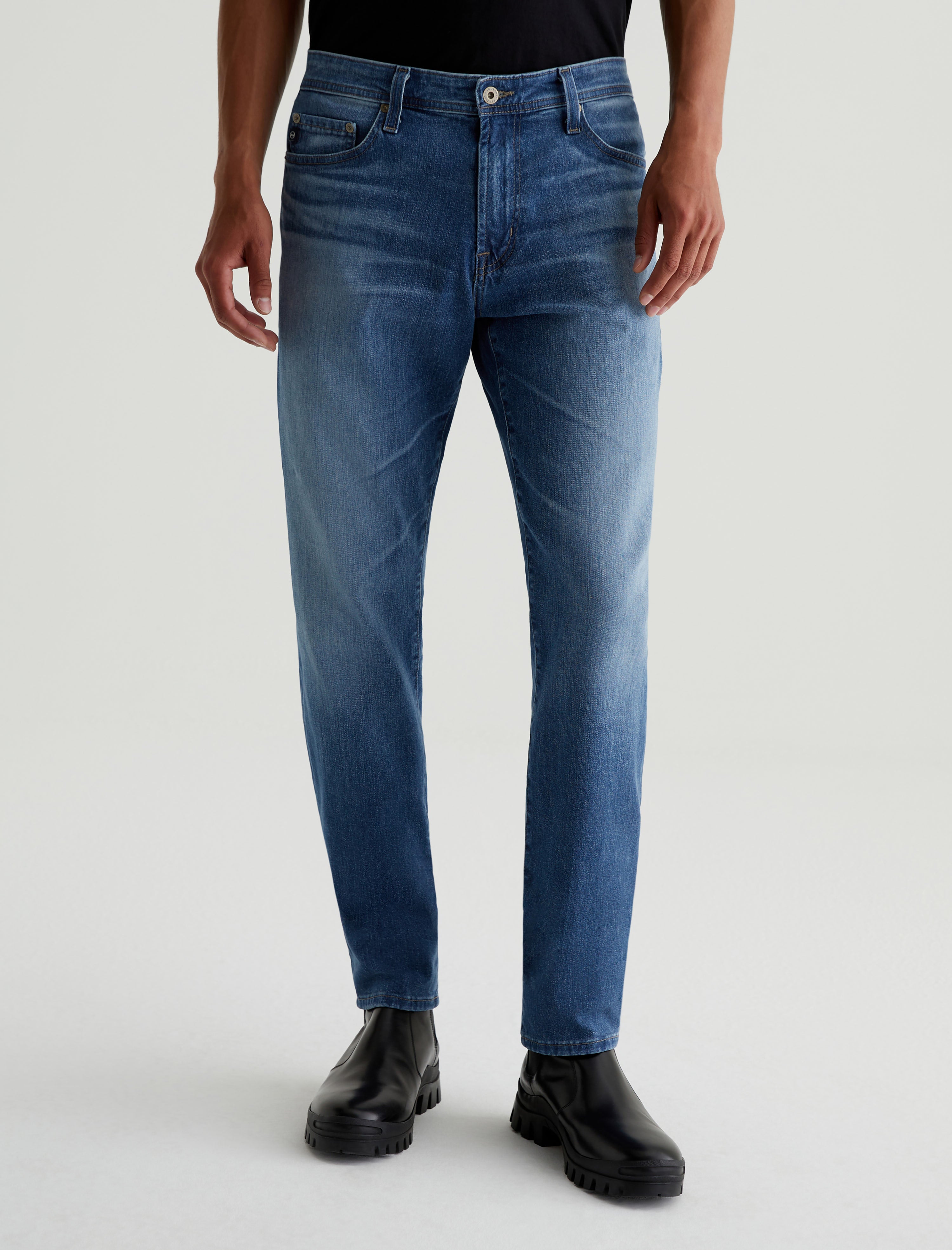 Tellis Louvre Modern Slim AG Cloud Soft Denim™ Men Bottom Photo 2