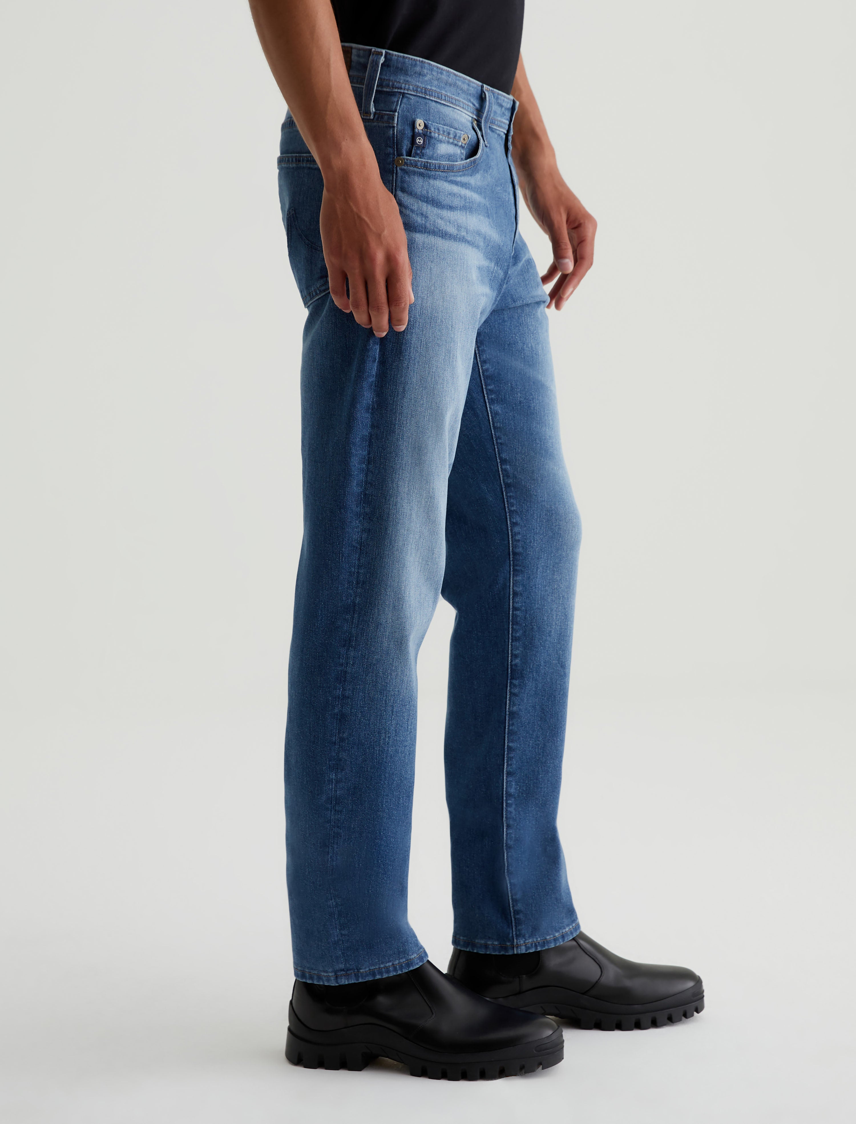 Tellis Louvre Modern Slim AG Cloud Soft Denim™ Men Bottom Photo 4