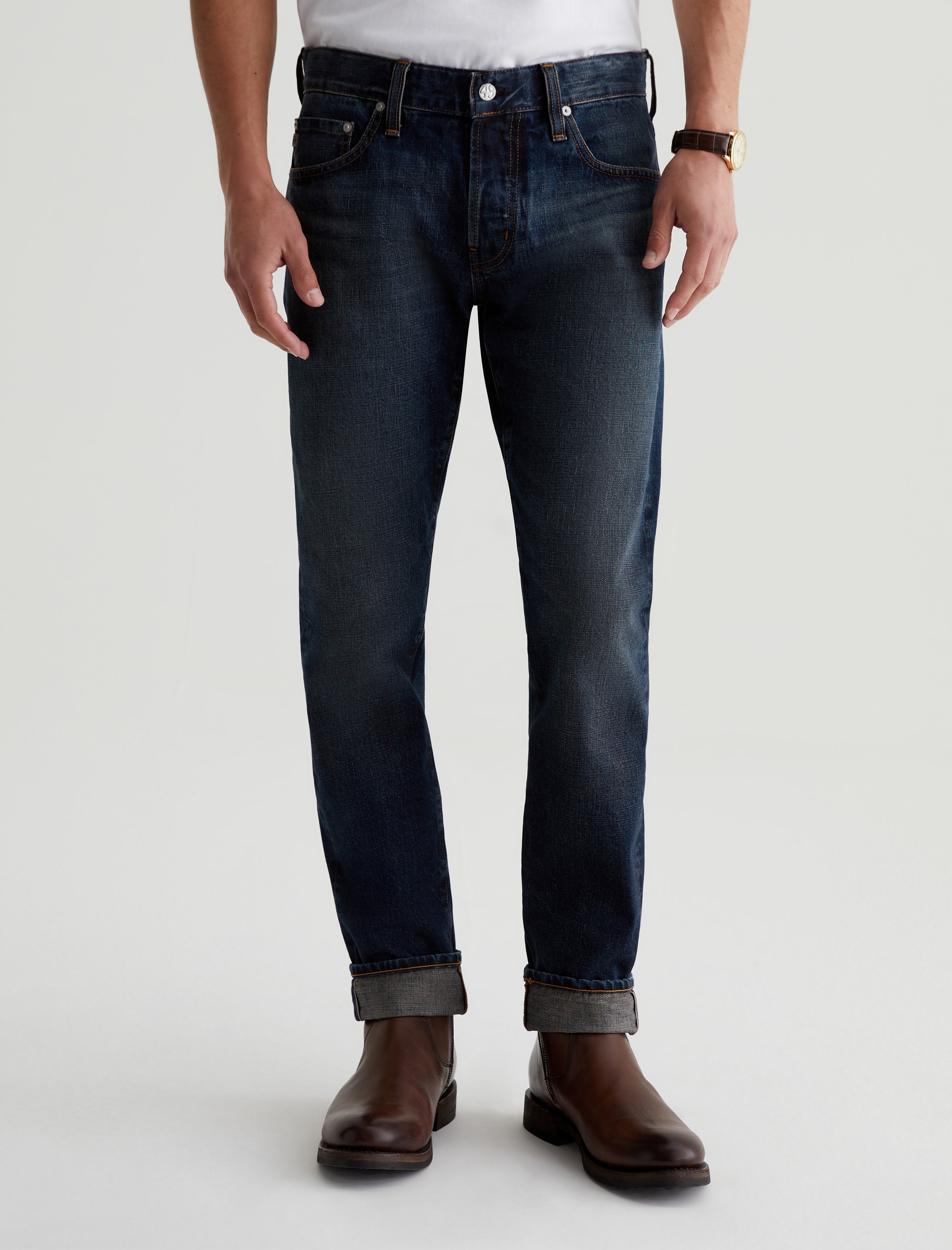 AG Adriano Goldschmied The Tellis top Modern Slim Jeans