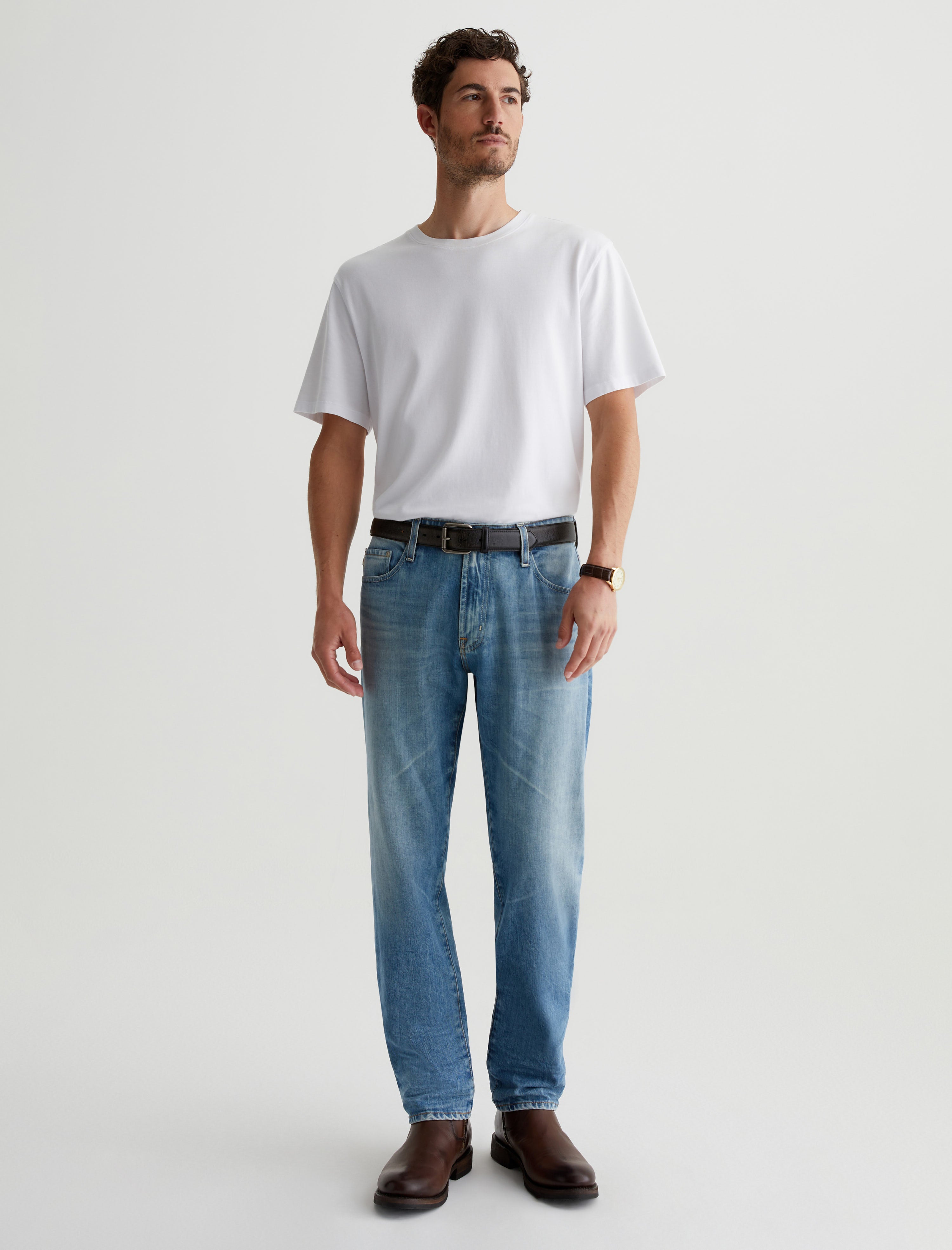 Tellis 20 Years Terrazzo AG-ed™ Modern Slim Denim Men Bottom Photo 1