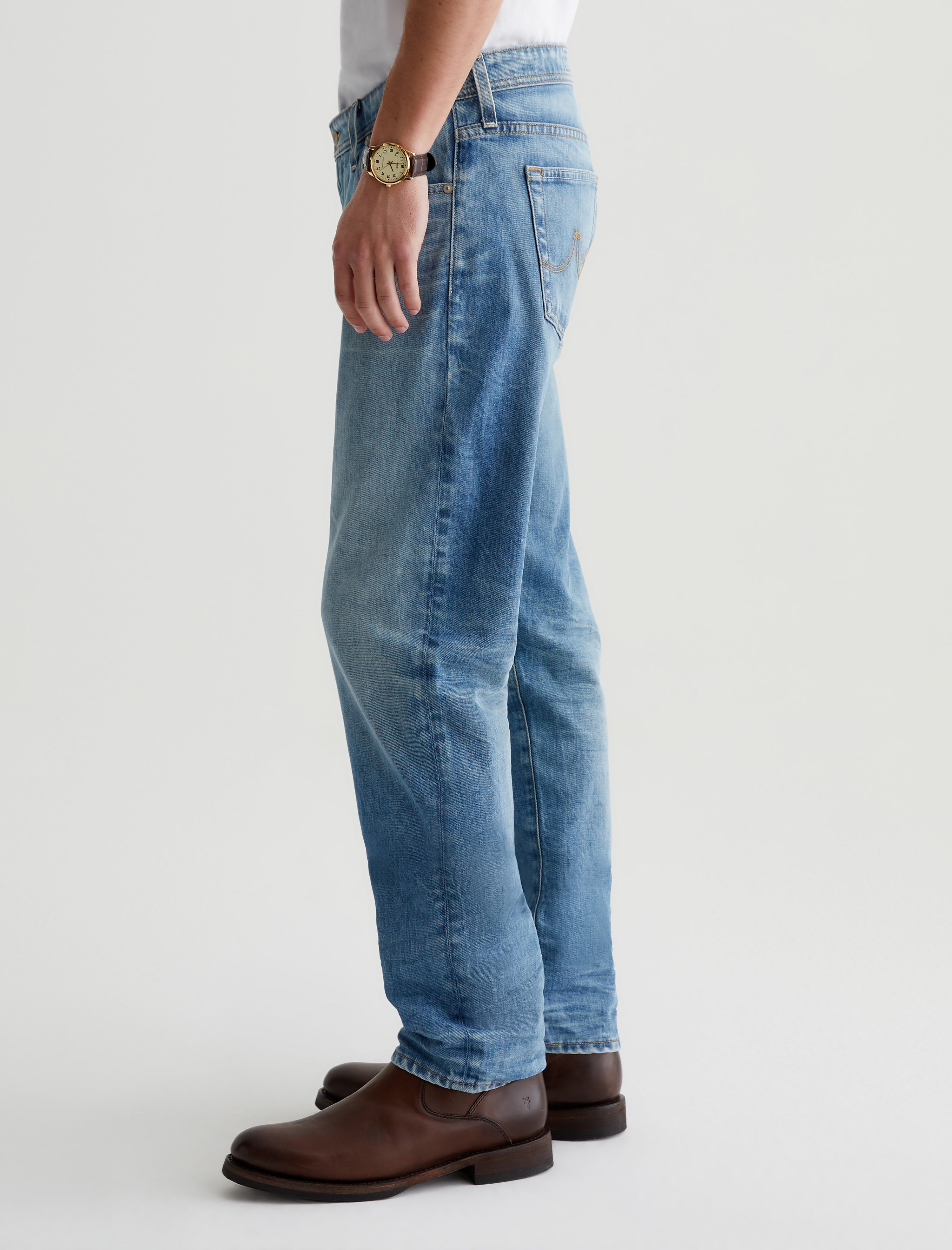 Tellis 20 Years Terrazzo AG-ed™ Modern Slim Denim Men Bottom Photo 5