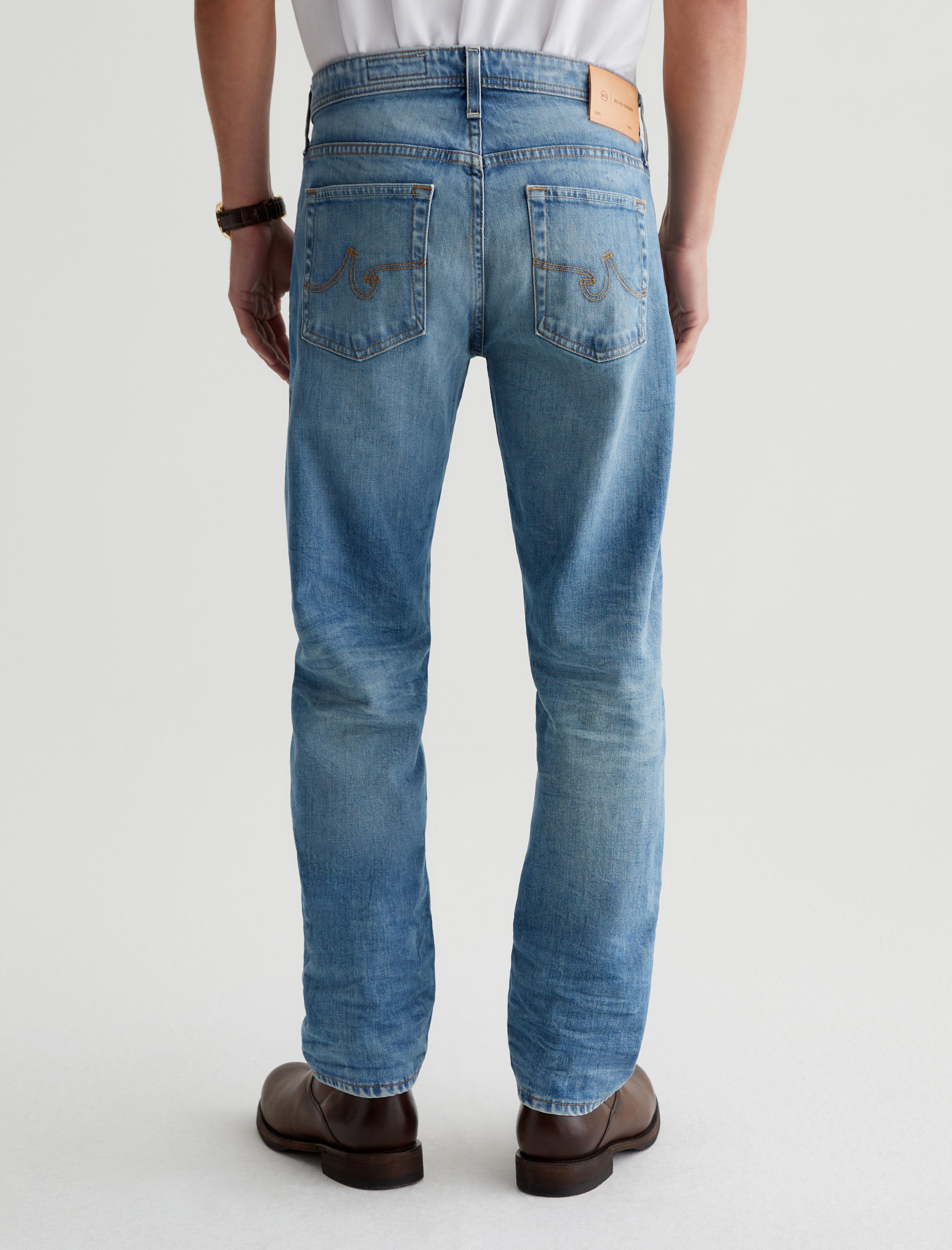 Tellis 20 Years Terrazzo AG-ed™ Modern Slim Denim Men Bottom Photo 7