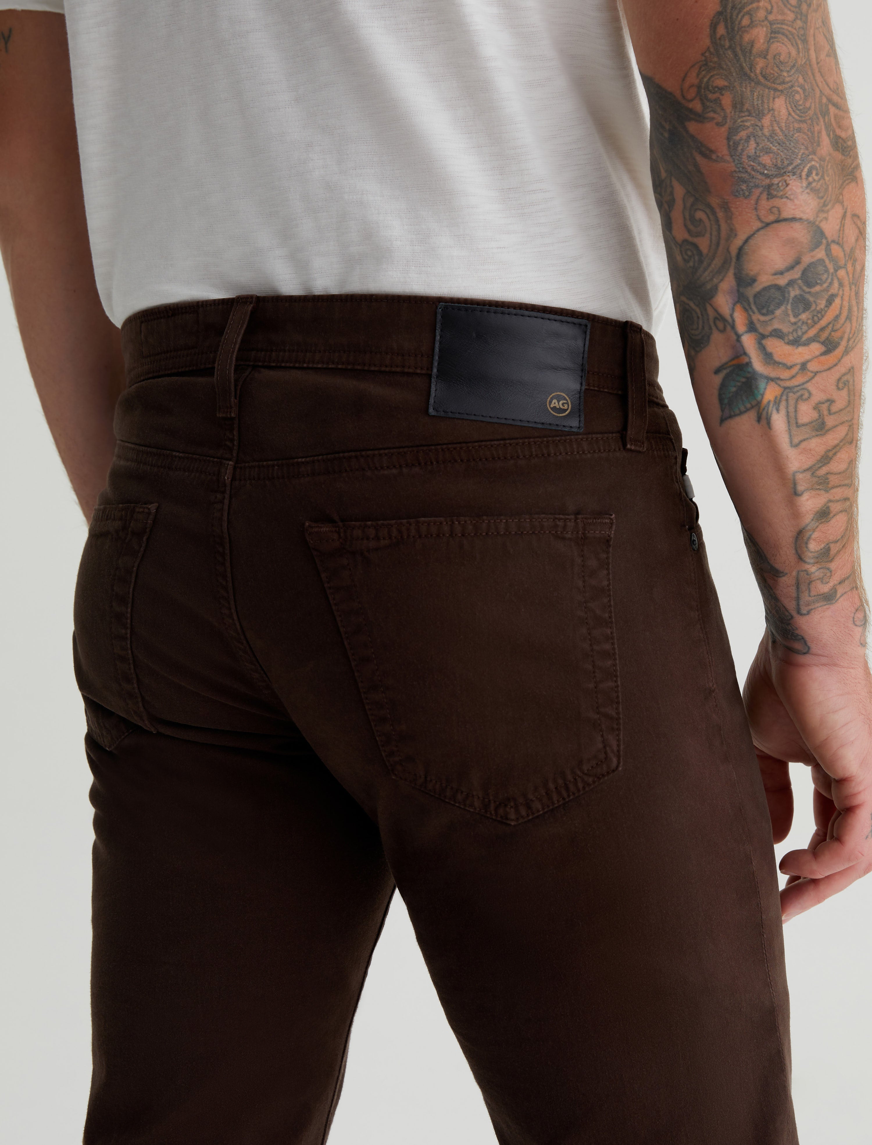 Mens Tellis SUD Bitter Chocolate at AG Jeans Official Store