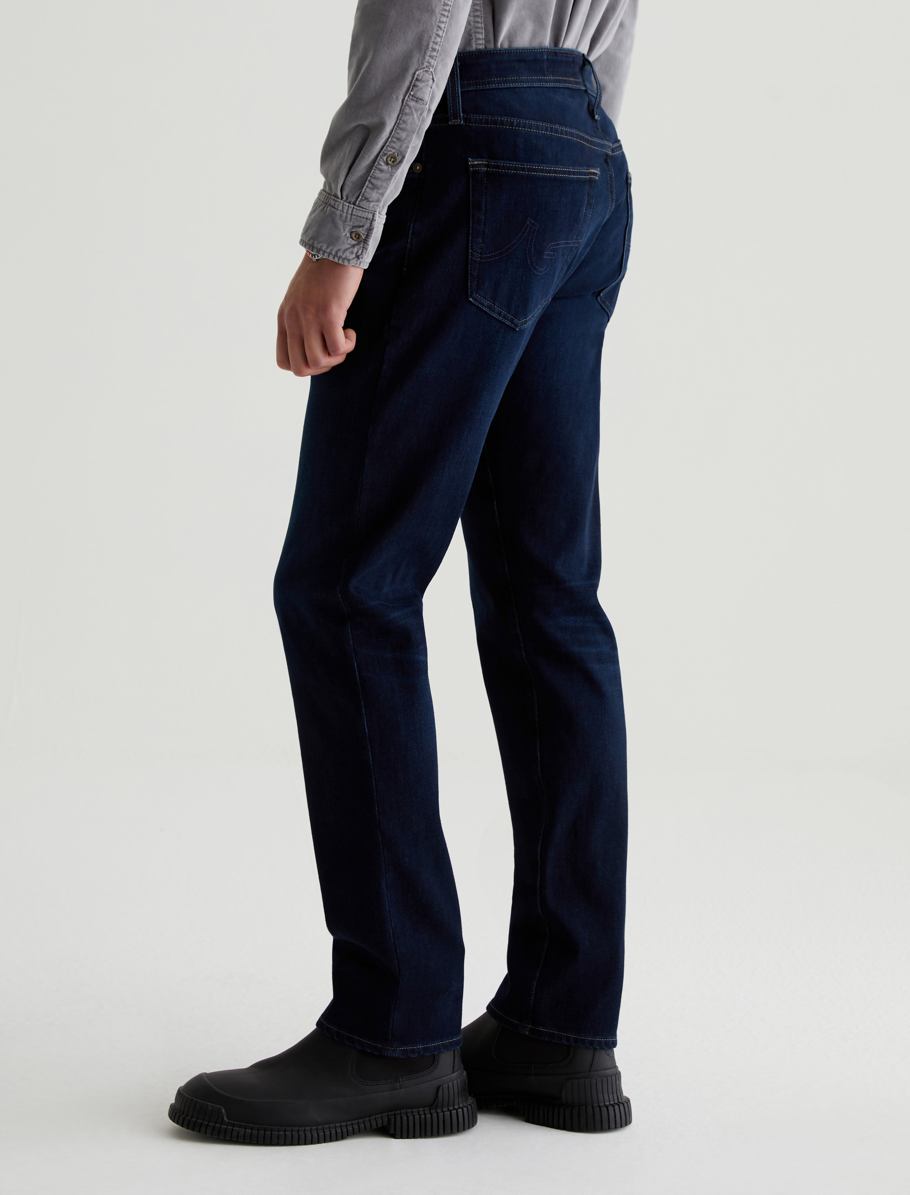 Tellis Fountains Modern Slim Thermolite Denim Men Bottom Photo 5