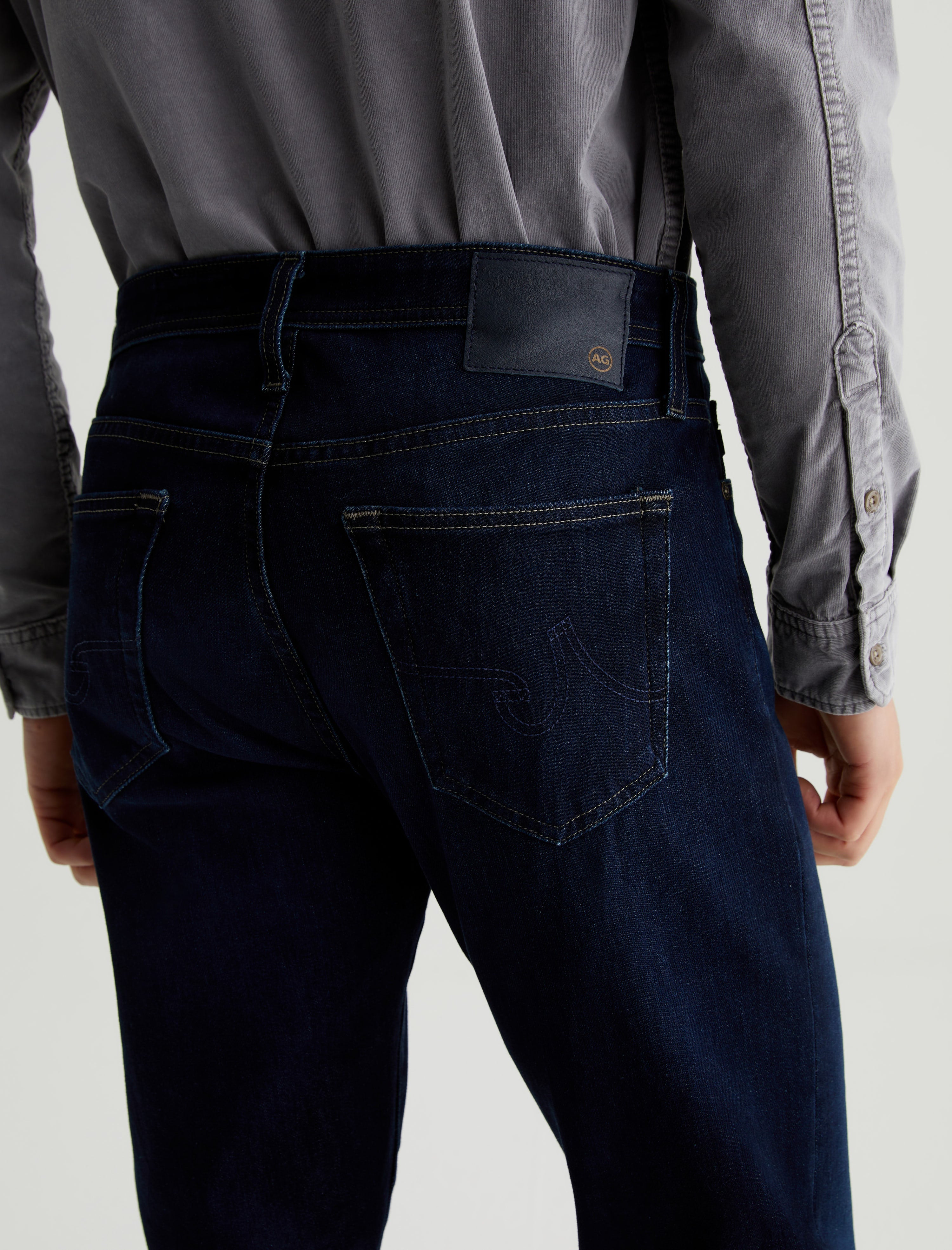 Tellis Fountains Modern Slim Thermolite Denim Men Bottom Photo 6