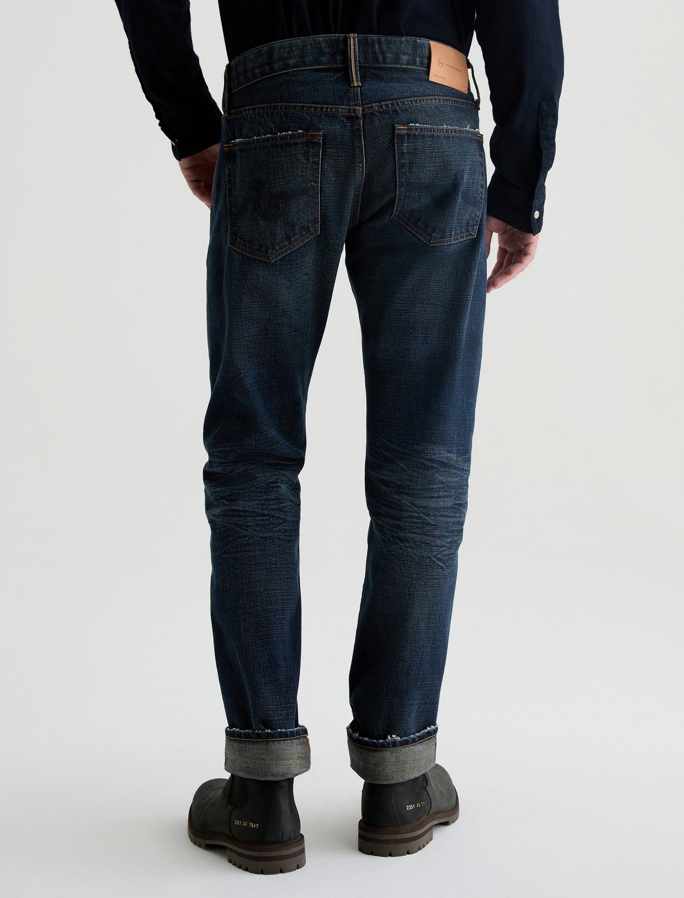 Tellis Selvage 5 Years Getaway AG-ed™ Modern Slim Denim Men Bottom Photo 7