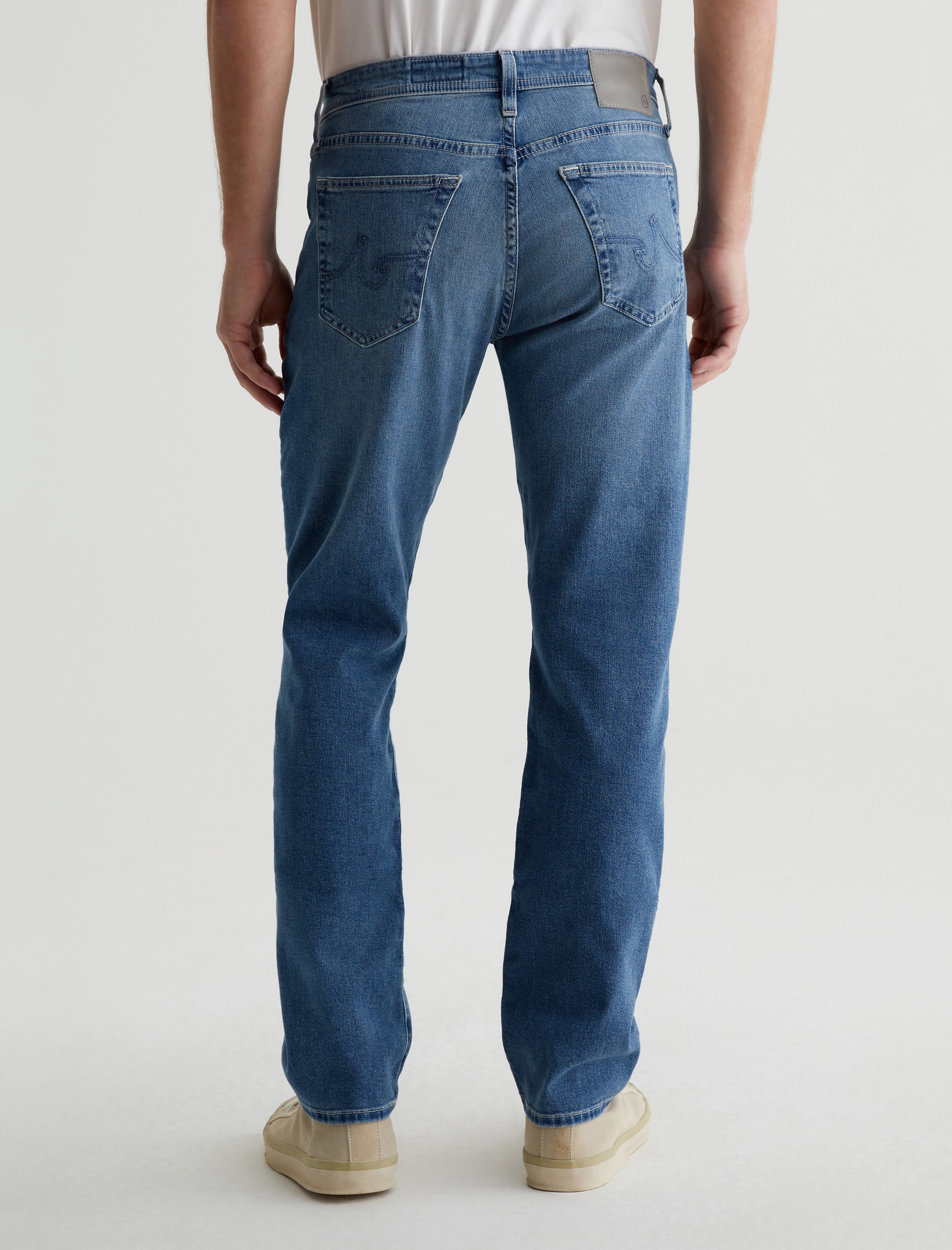 Everett Briny Slim Straight Leg AG Cloud Soft Denim™ Men Bottom Photo 7