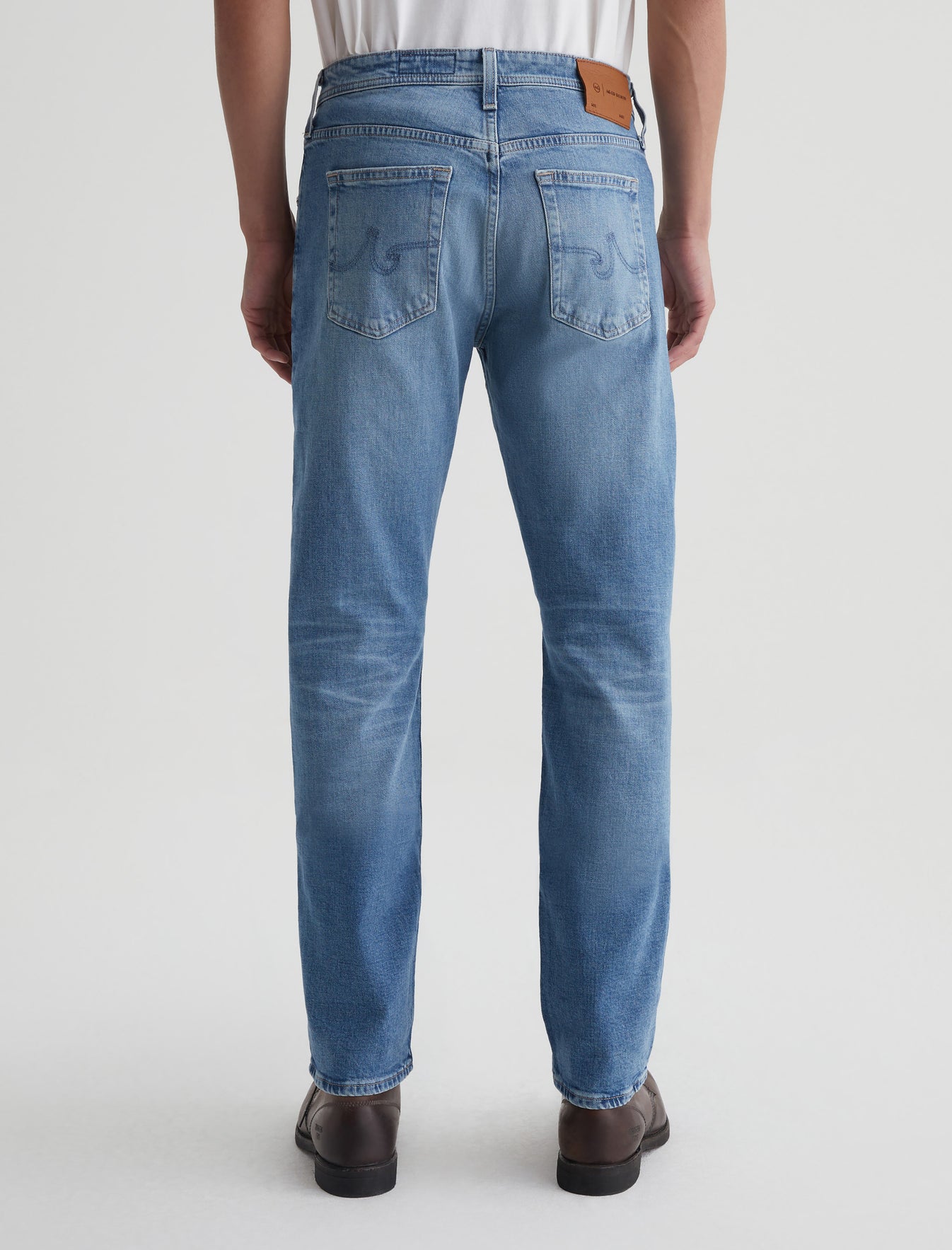 Everett 19 Years El Rey AG-ed™ Slim Straight Denim Men Bottom Photo 6