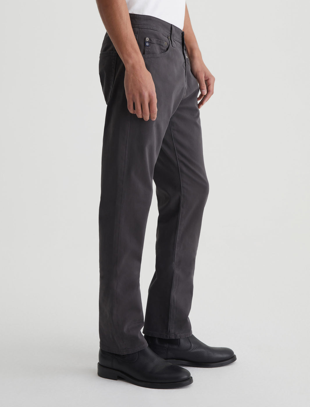 PANTALON EN DRILL GRIS OSCURO - Buy in CHIETY