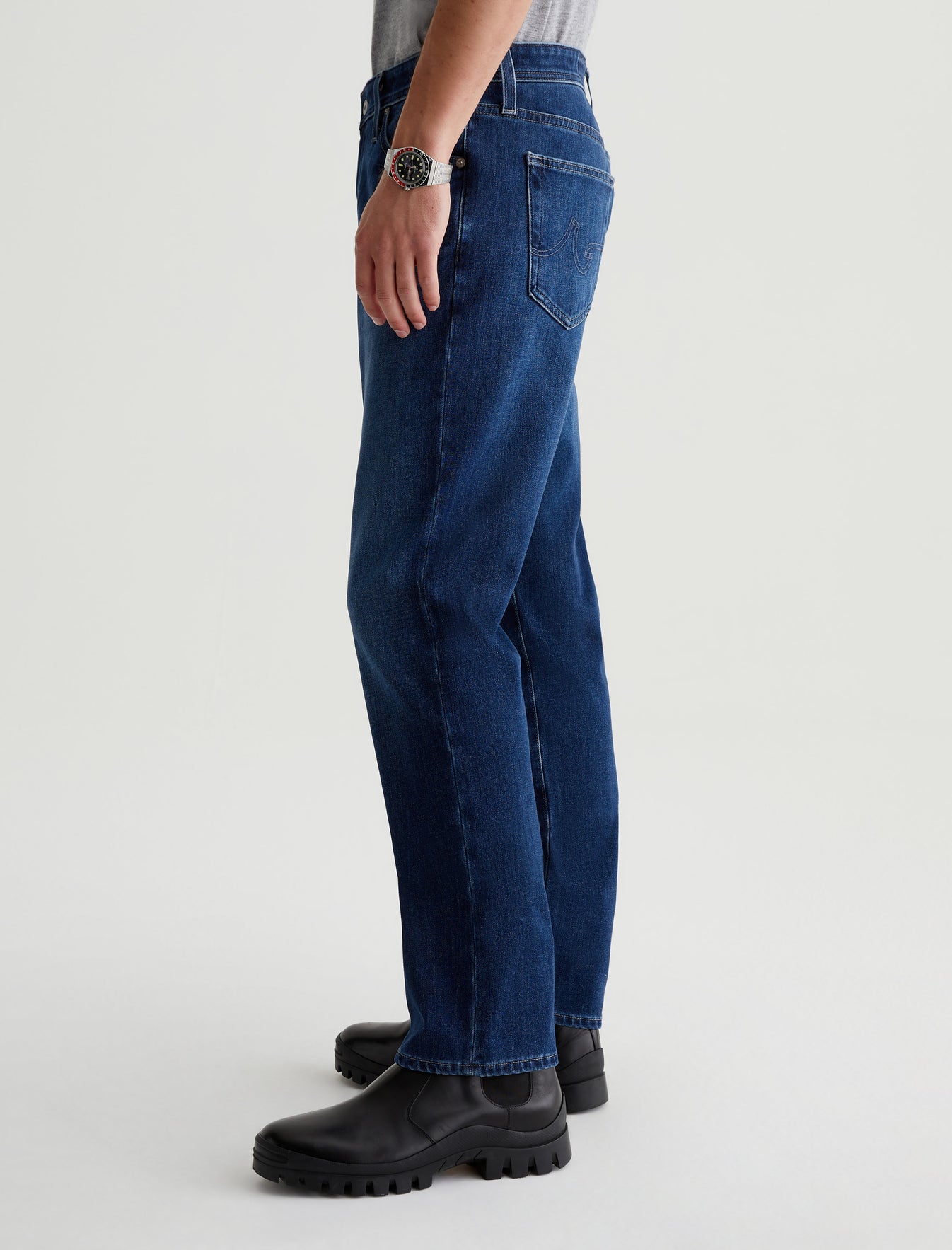 Everett Zone Slim Straight Thermolite Denim Men Bottom Photo 5