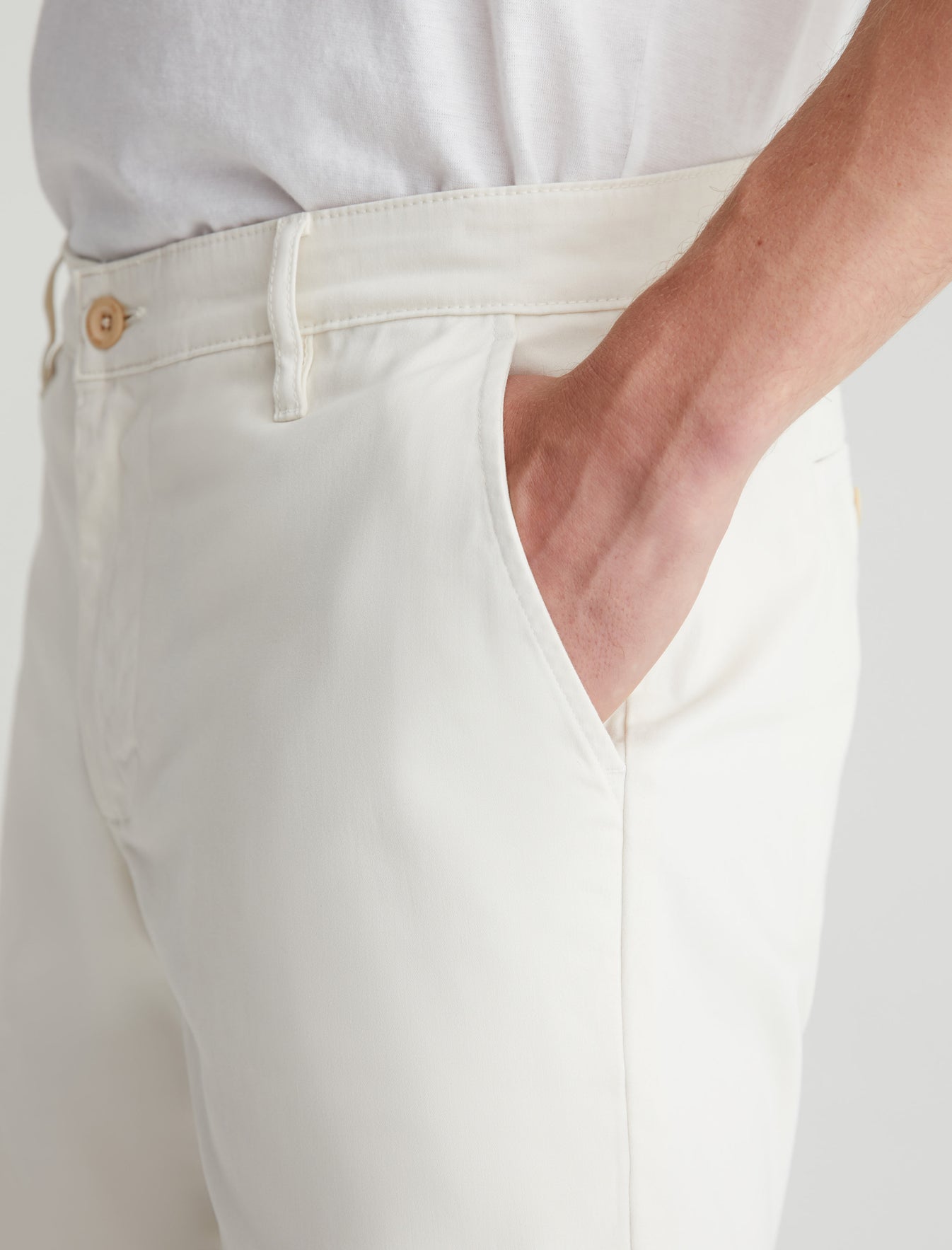 Cipher Short Coconut Milk Slim Short Men Bottom Photo 3