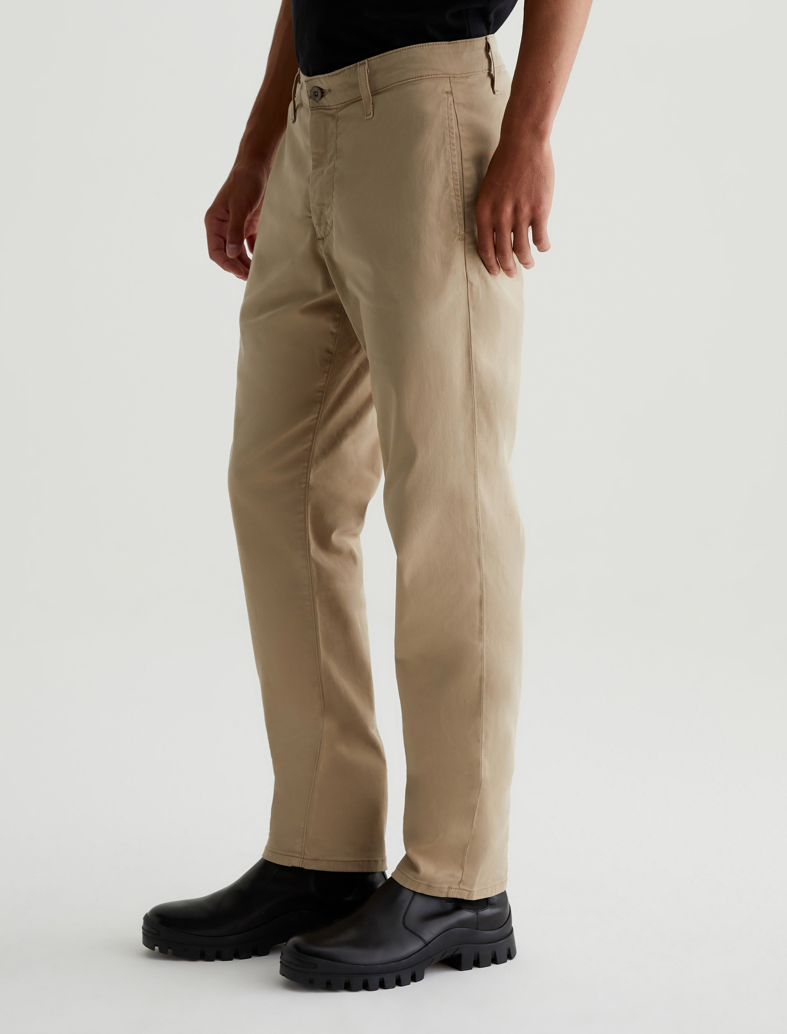 Kullen Light Truffle Slim Trouser Men Bottom Photo 5