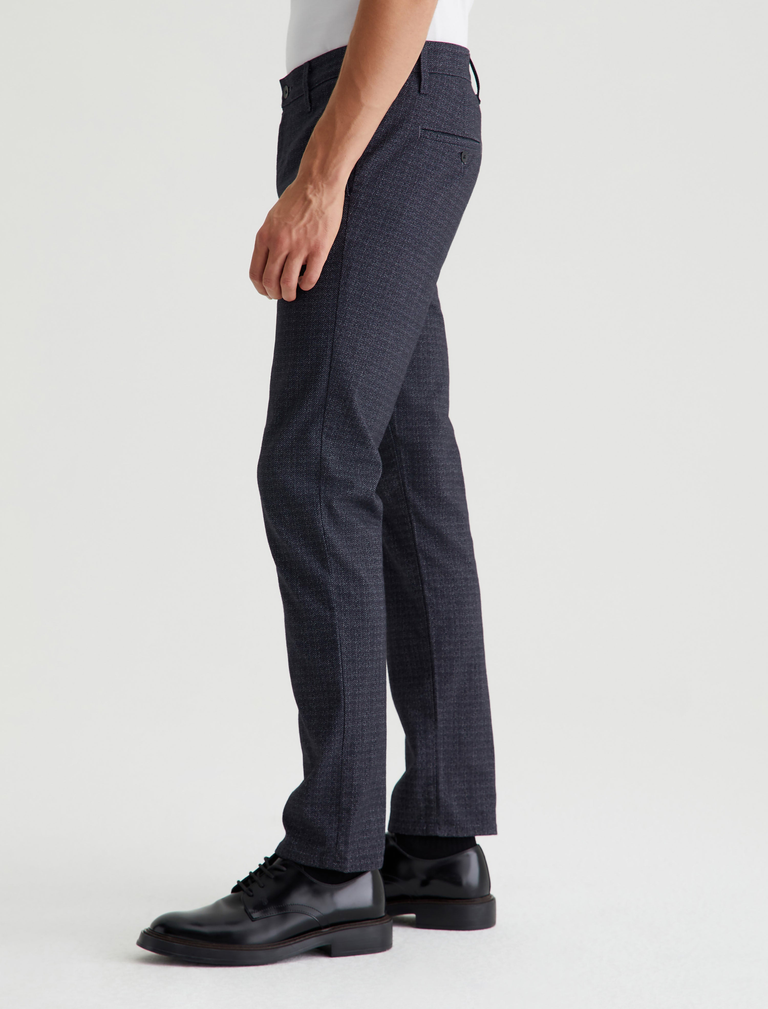 Classic Charcoal Wool-blend Modern Tech Suit Pant | Express