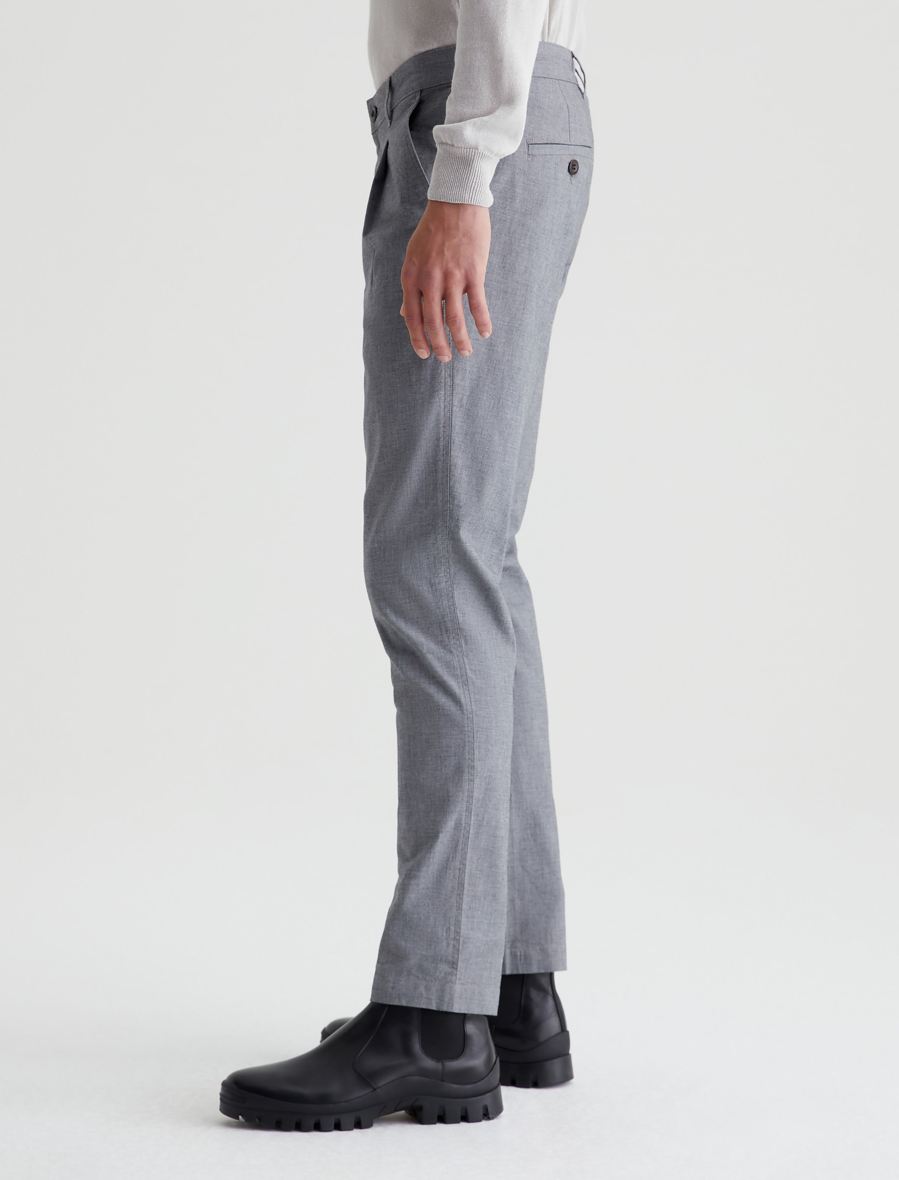 Dale Moreton Bay Pleated Trouser Men Bottom Photo 4