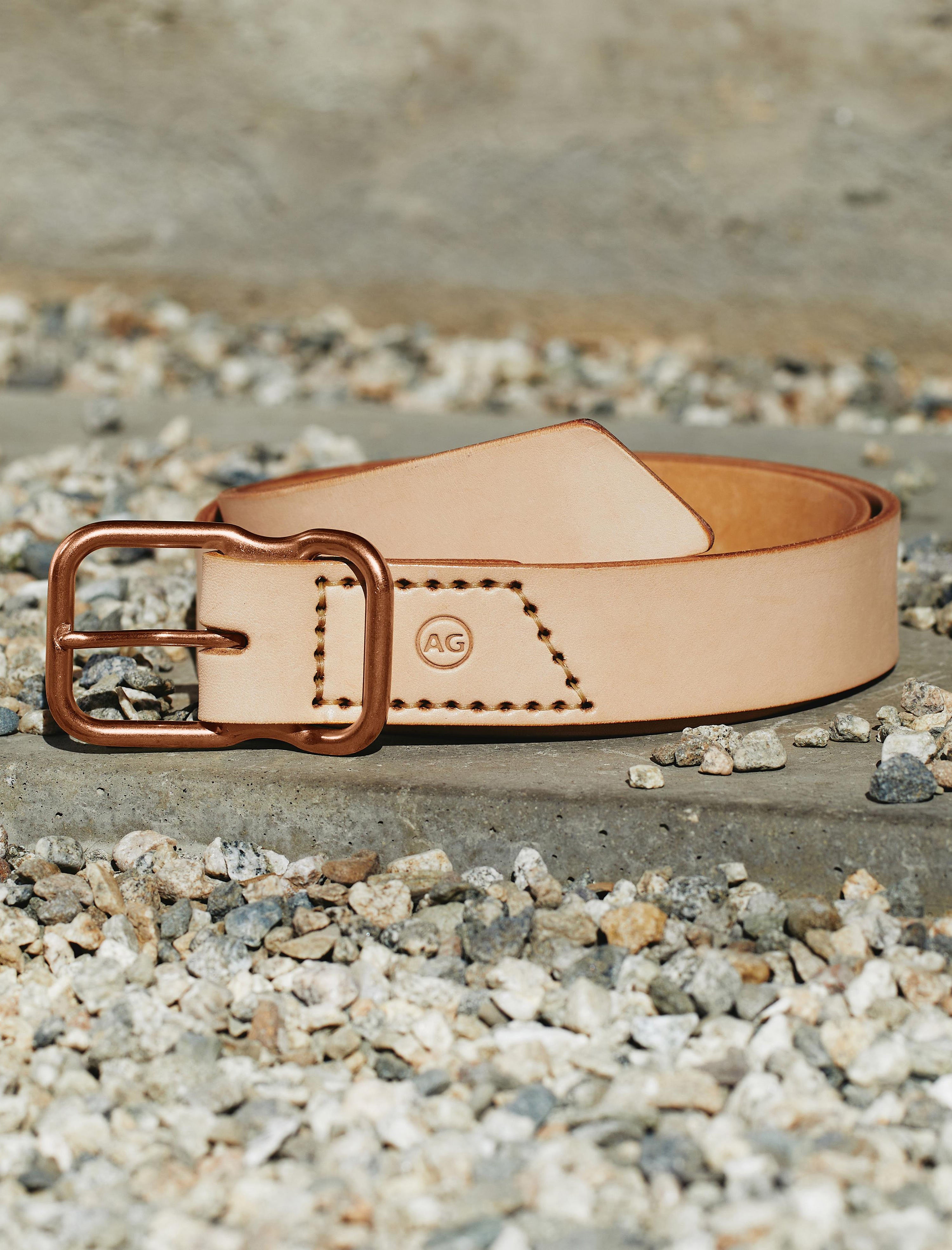 Mens Noah Belt Natural/Copper at AG Jeans Official Store