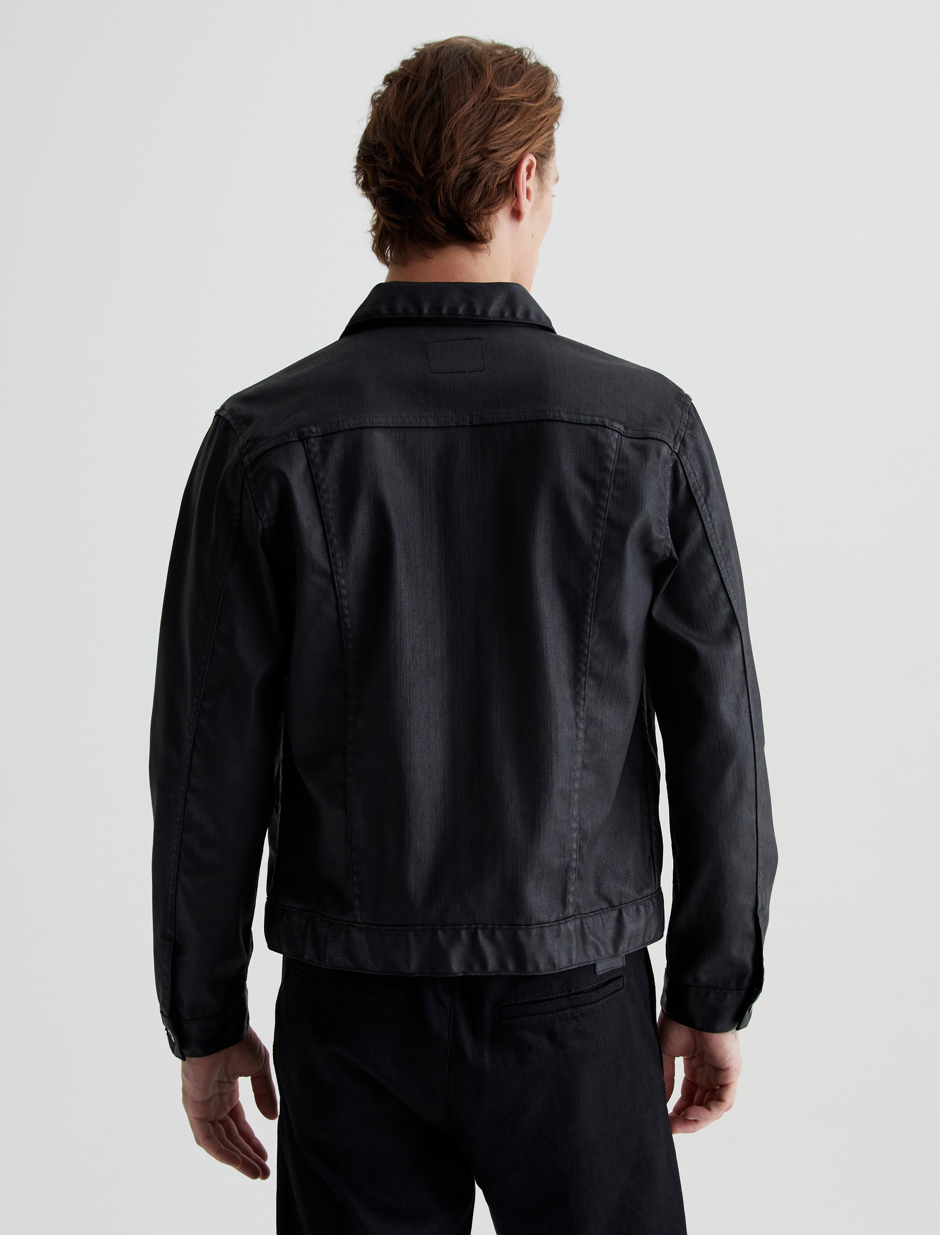 Men Dart Jacket Leatherette Iron Haze at AG Jeans Official Store