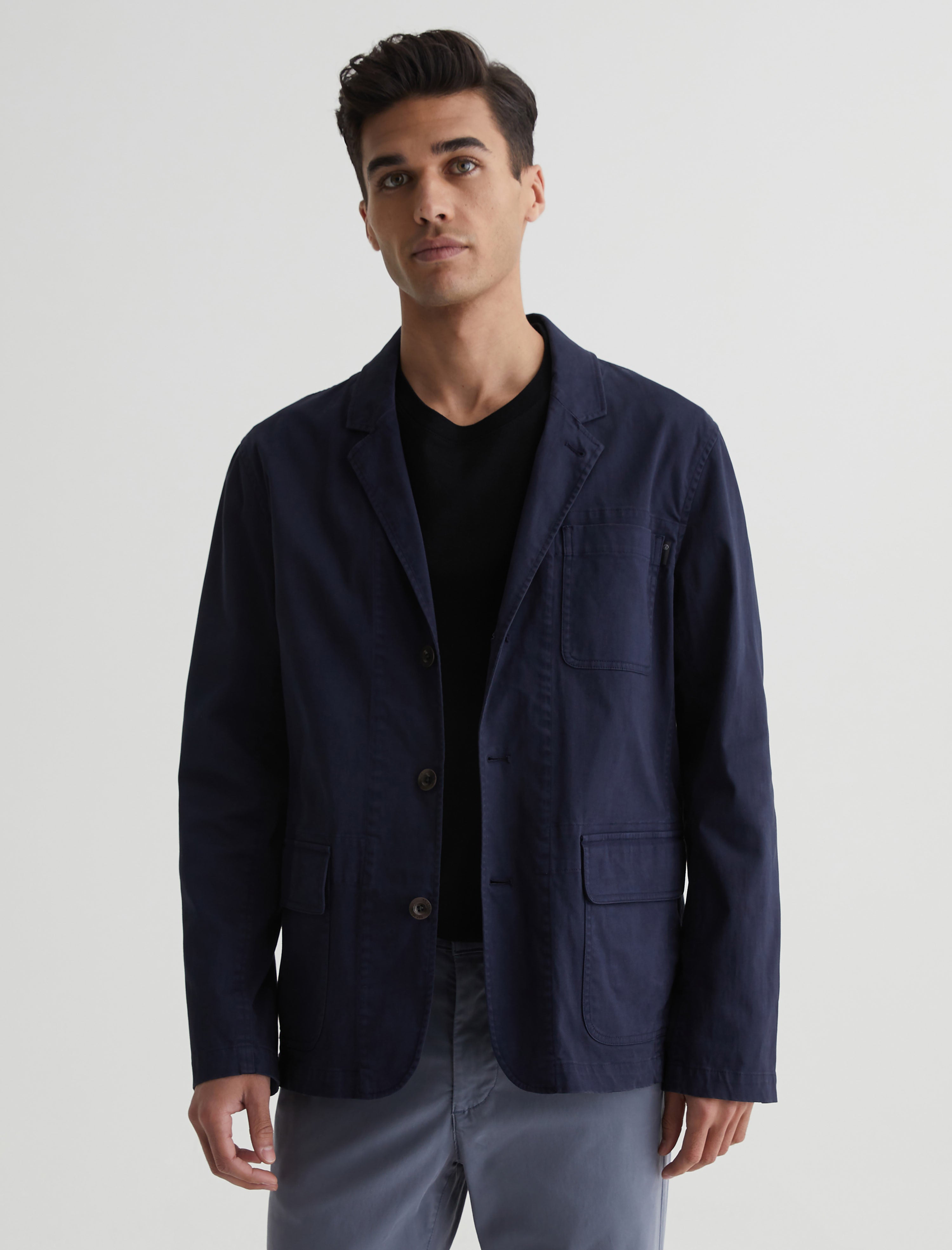 Men Landon Blazer Sulfur Deep Navy at AG Jeans Official Store