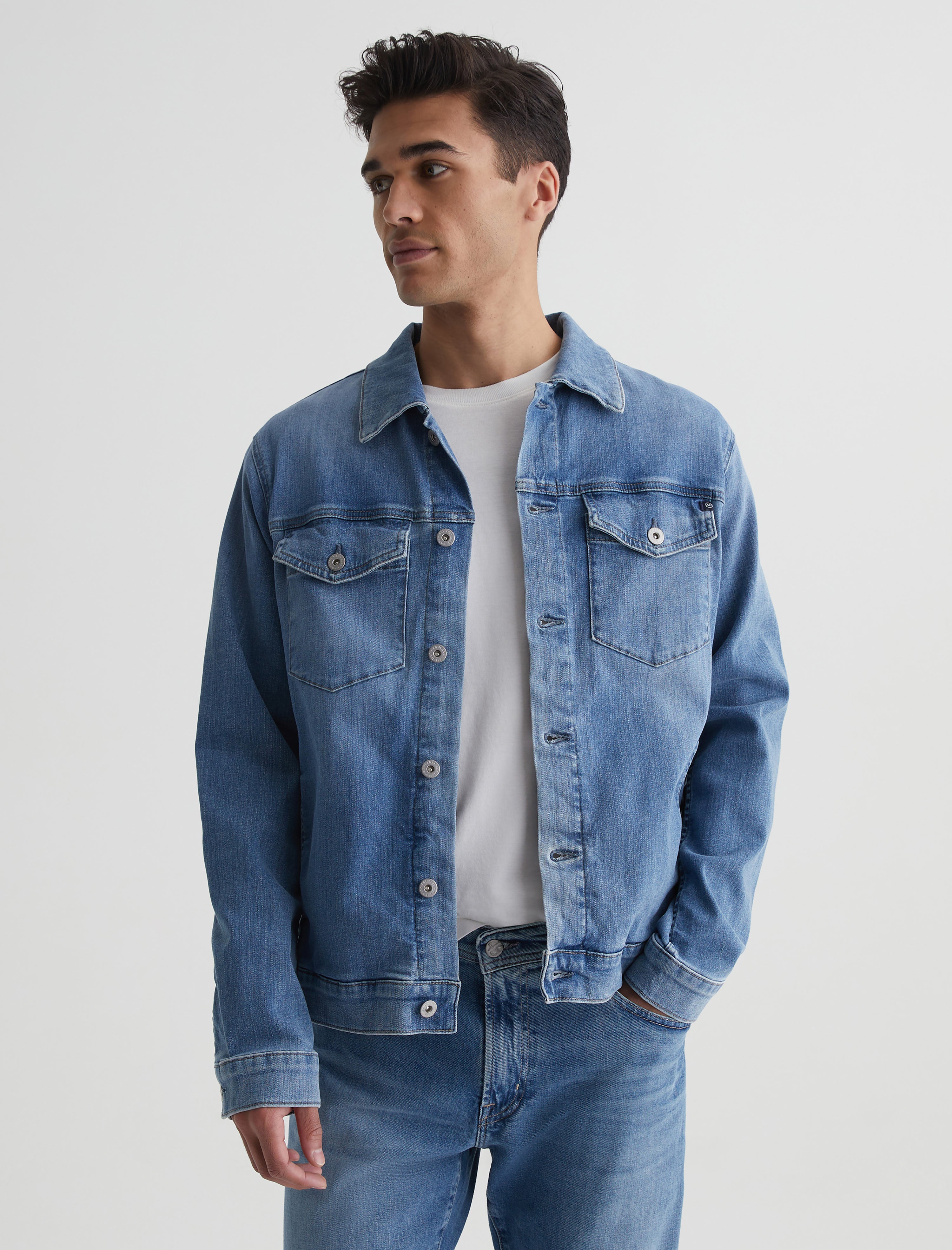 Men Dart Jacket Records at AG Jeans Official Store