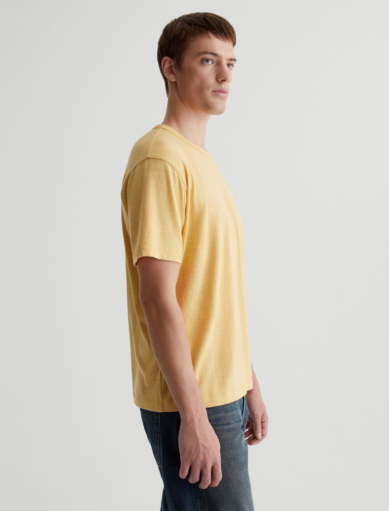 Wesley Crew Gold Coast Relaxed T-Shirt Men Top Photo 5