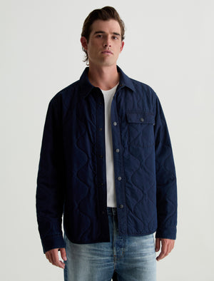 Roy Jacket Bespoke Quilted Denim Jacket Men Top Photo 1