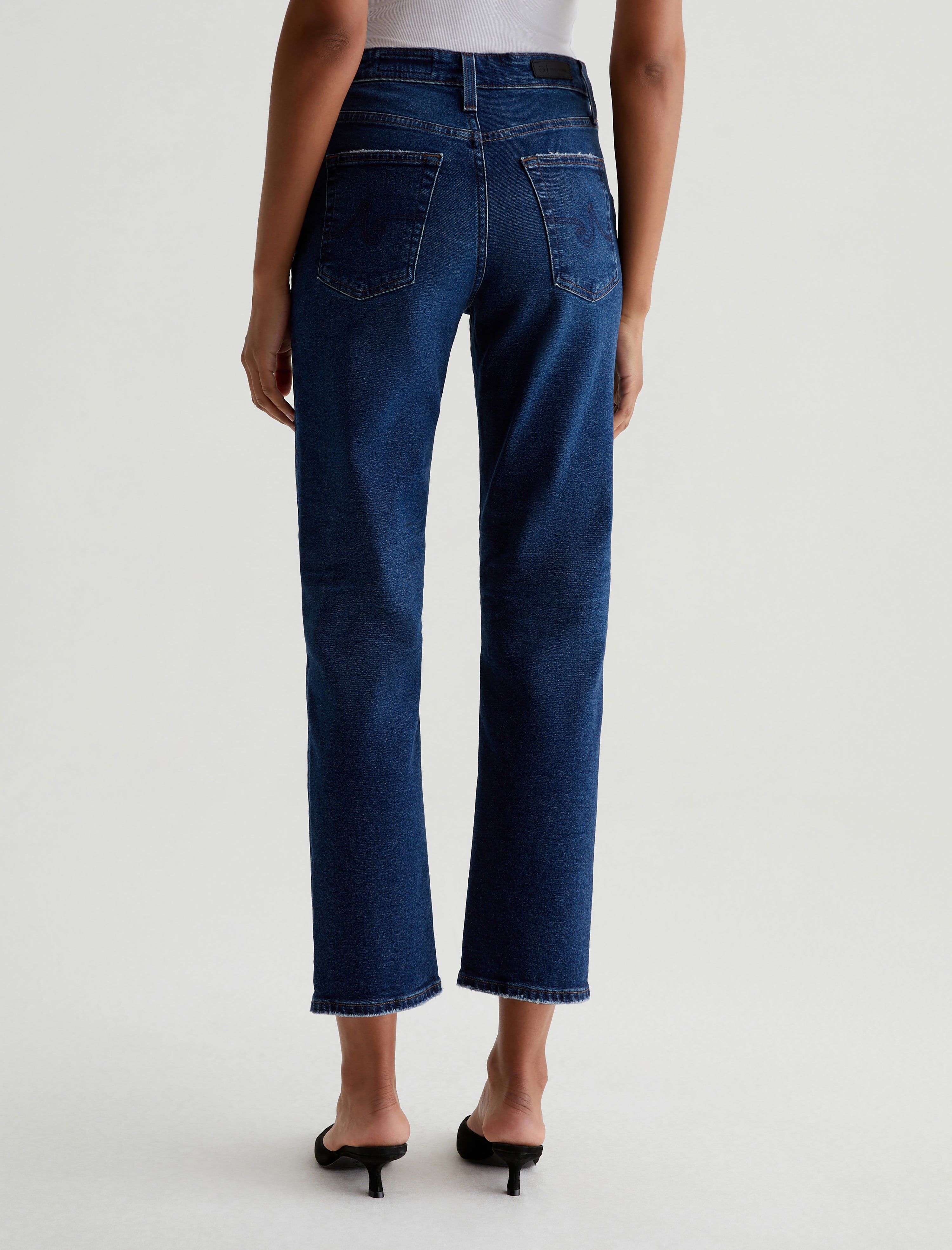 AG-ED Denim Adriano on sale goldschmied High-rise vintage straight Jeans