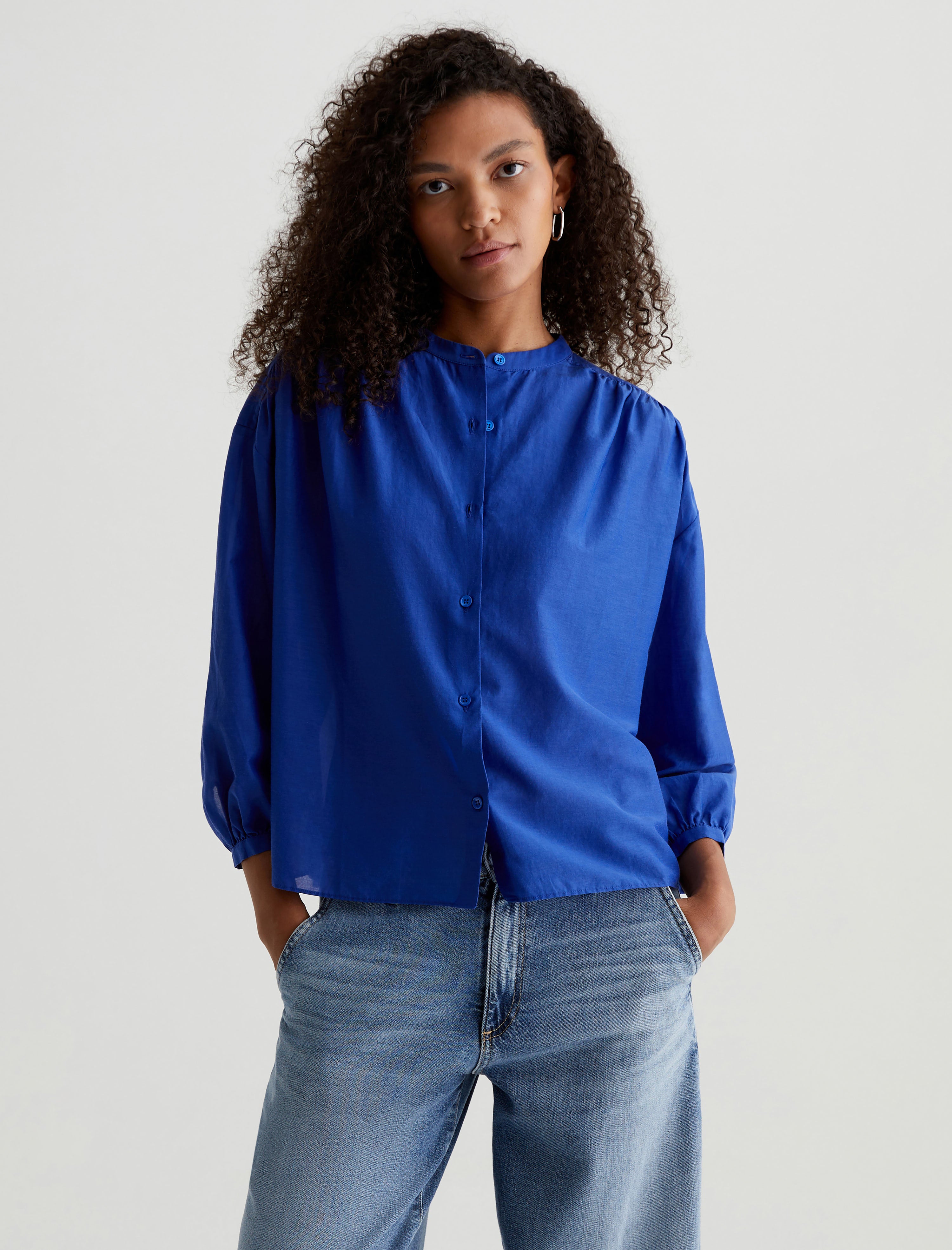 Women Doris Shirt Electric Blue at AG Jeans Official Store