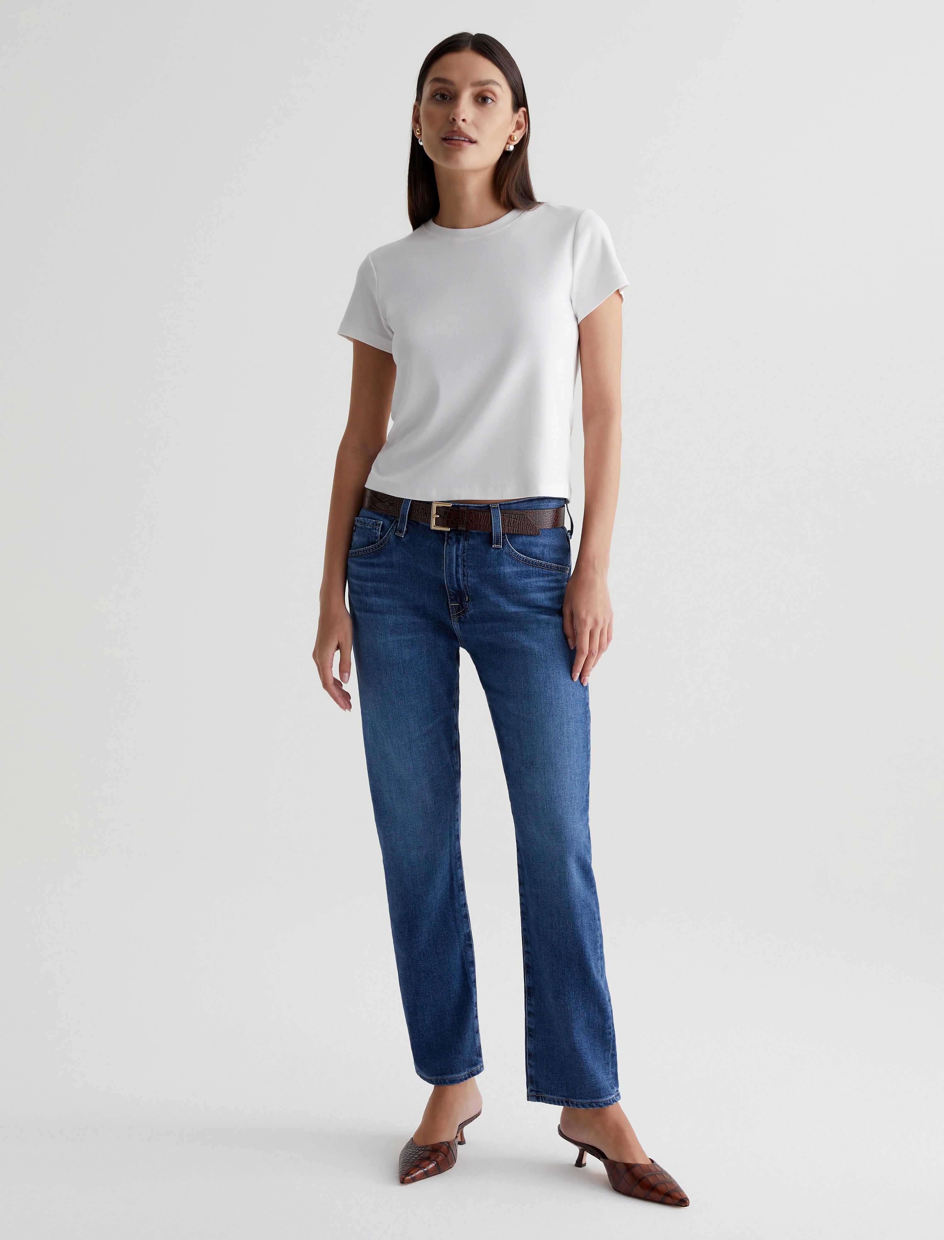 AG deals Adriano Goldschmied The Ex-Boyfriend Slim Slouchy Slim Jeans Mid-Rise