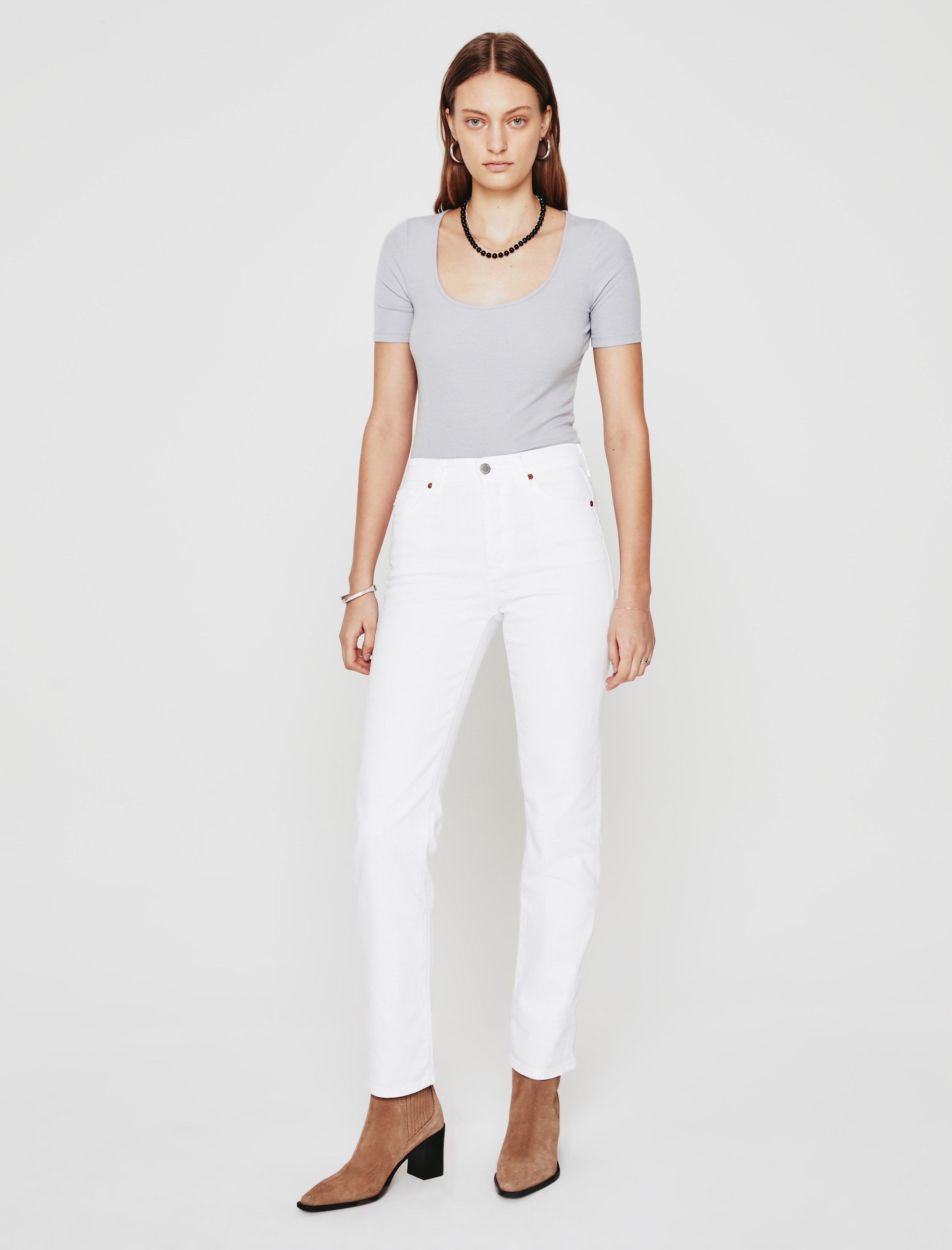 Womens Alexxis Authentic White at AG Jeans Official Store