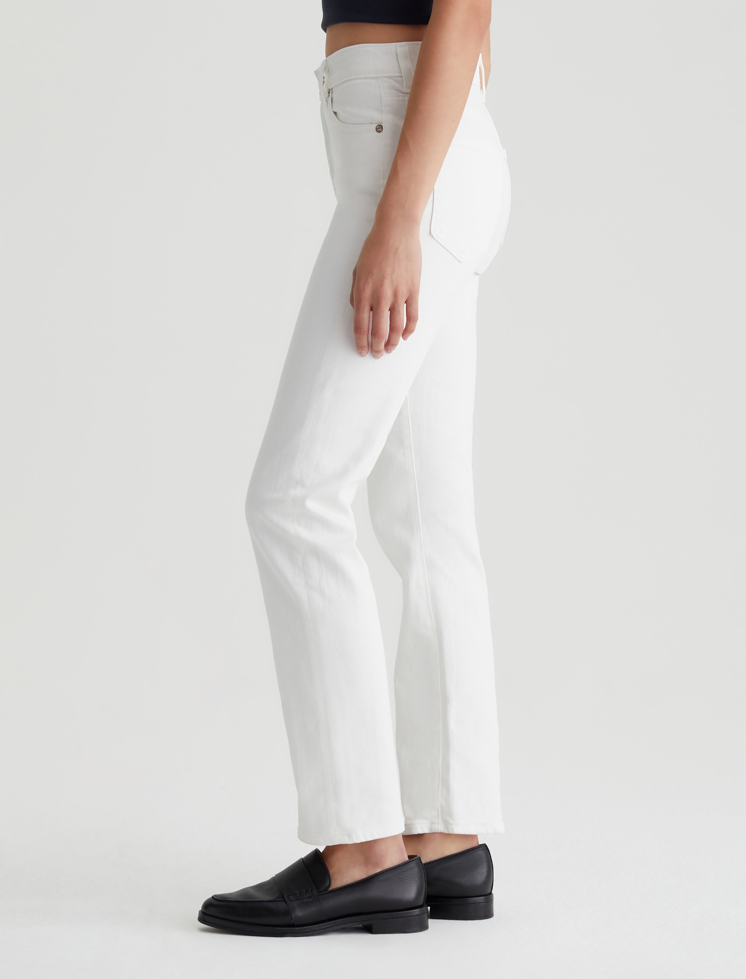 Womens Saige Modern White at AG Jeans Official Store