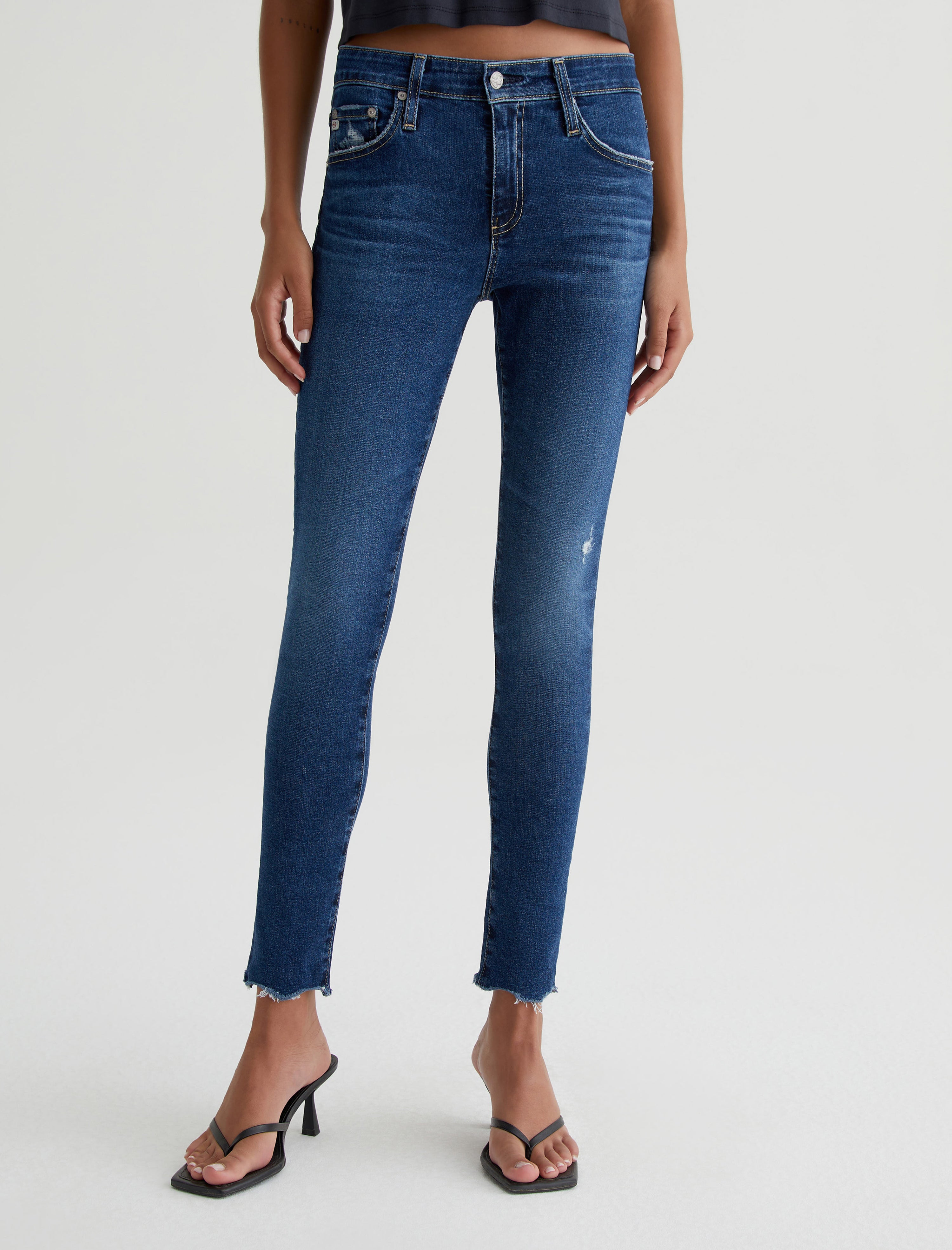 Womens Farrah Skinny Ankle 12 Years Fluid at AG Jeans Official Store