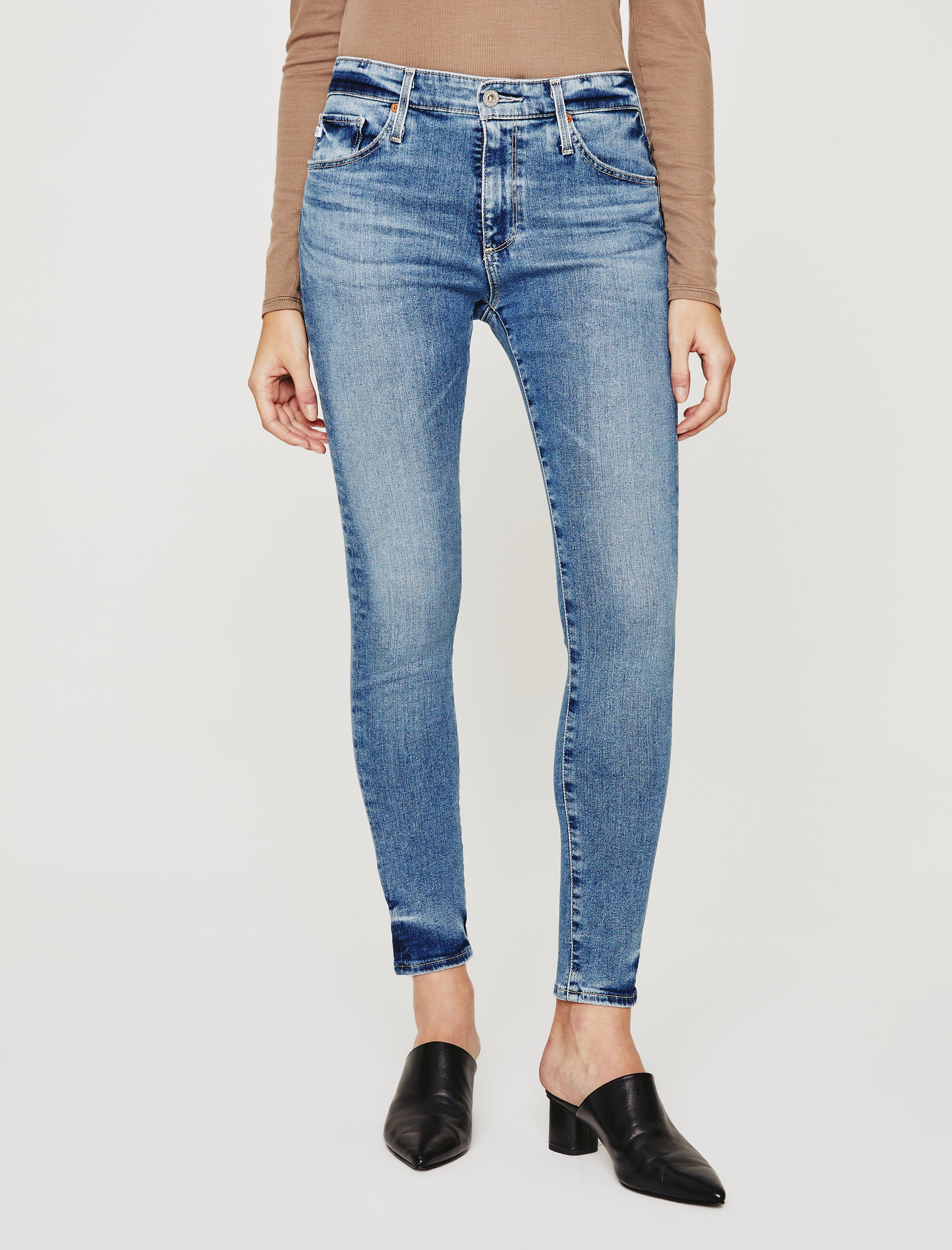 Womens Farrah Skinny Ankle Resort at AG Jeans Official Store