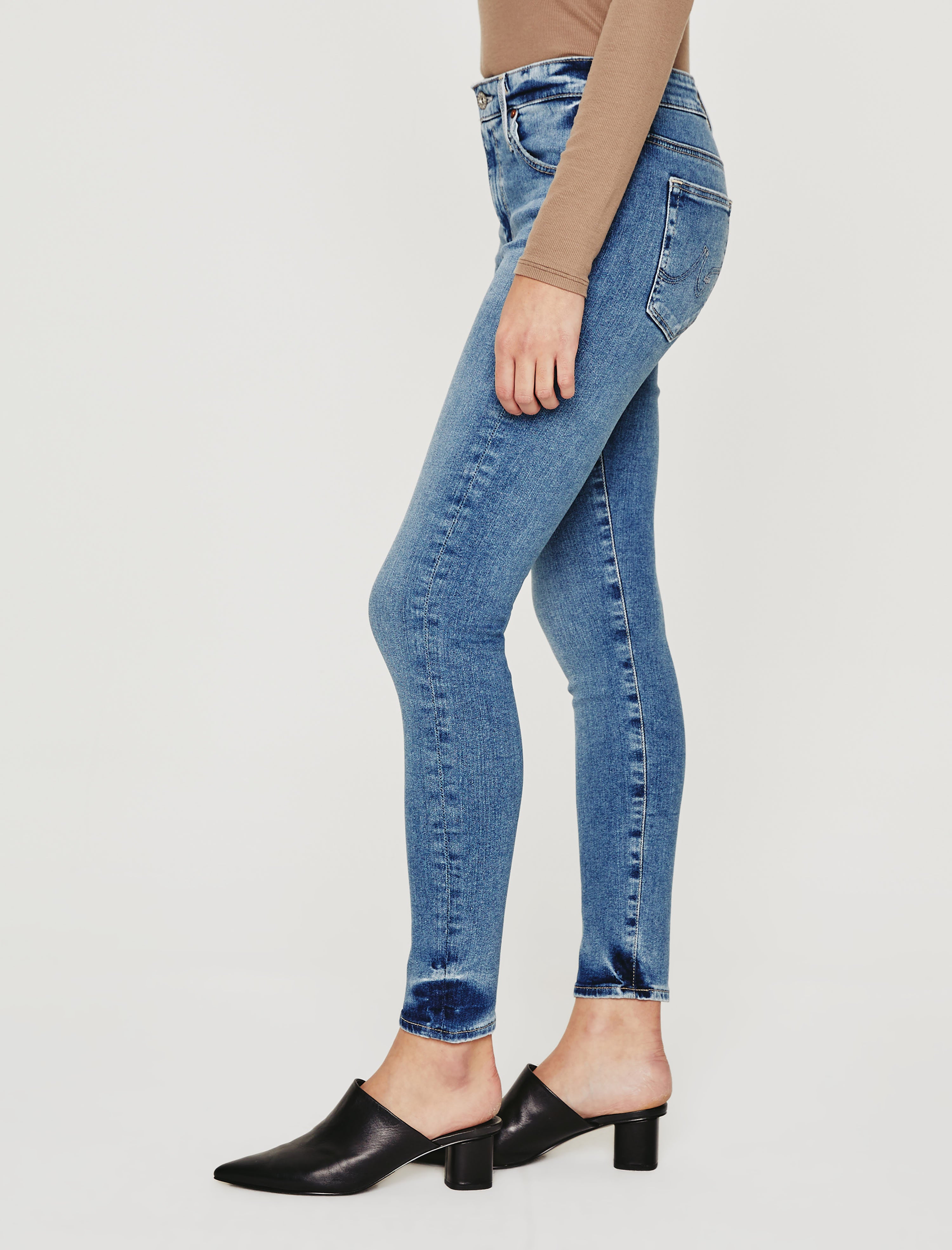 Womens Farrah Skinny Ankle Resort at AG Jeans Official Store